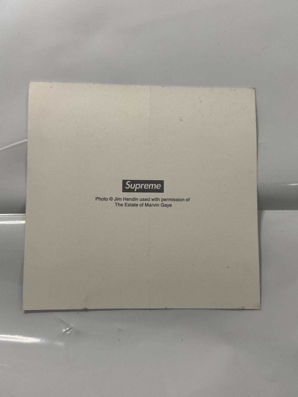 Supreme Supreme Marvin Gaye Sticker Size ONE SIZE - 2 Thumbnail