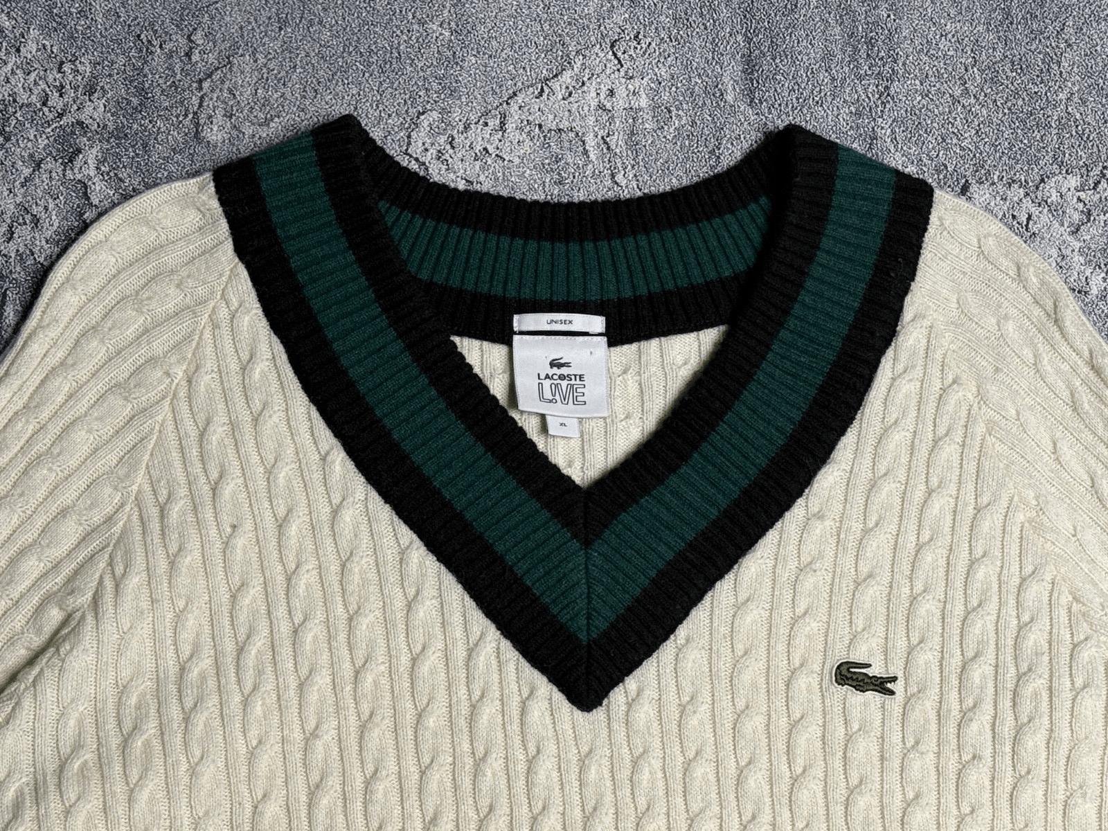 Lacoste Lacoste Live unisex wool sweater XL Size US XL / EU 56 / 4 - 2 Thumbnail
