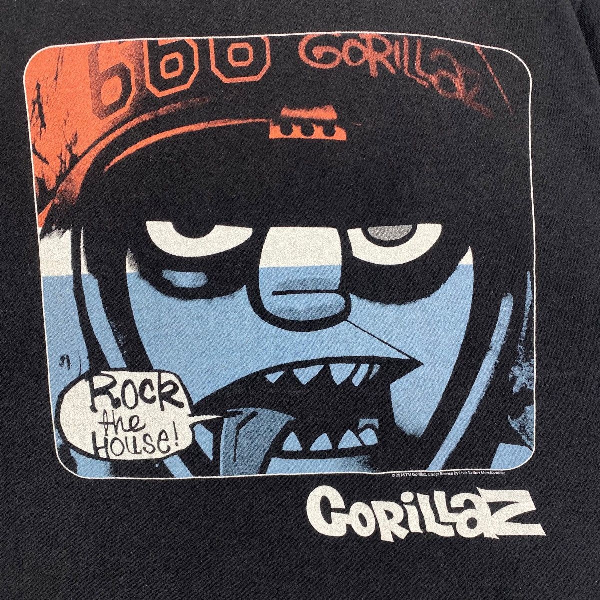 Band Tees Vintage GORILLAZ Band Graphic Tee Shirt Medium Size Size US M / EU 48-50 / 2 - 2 Thumbnail