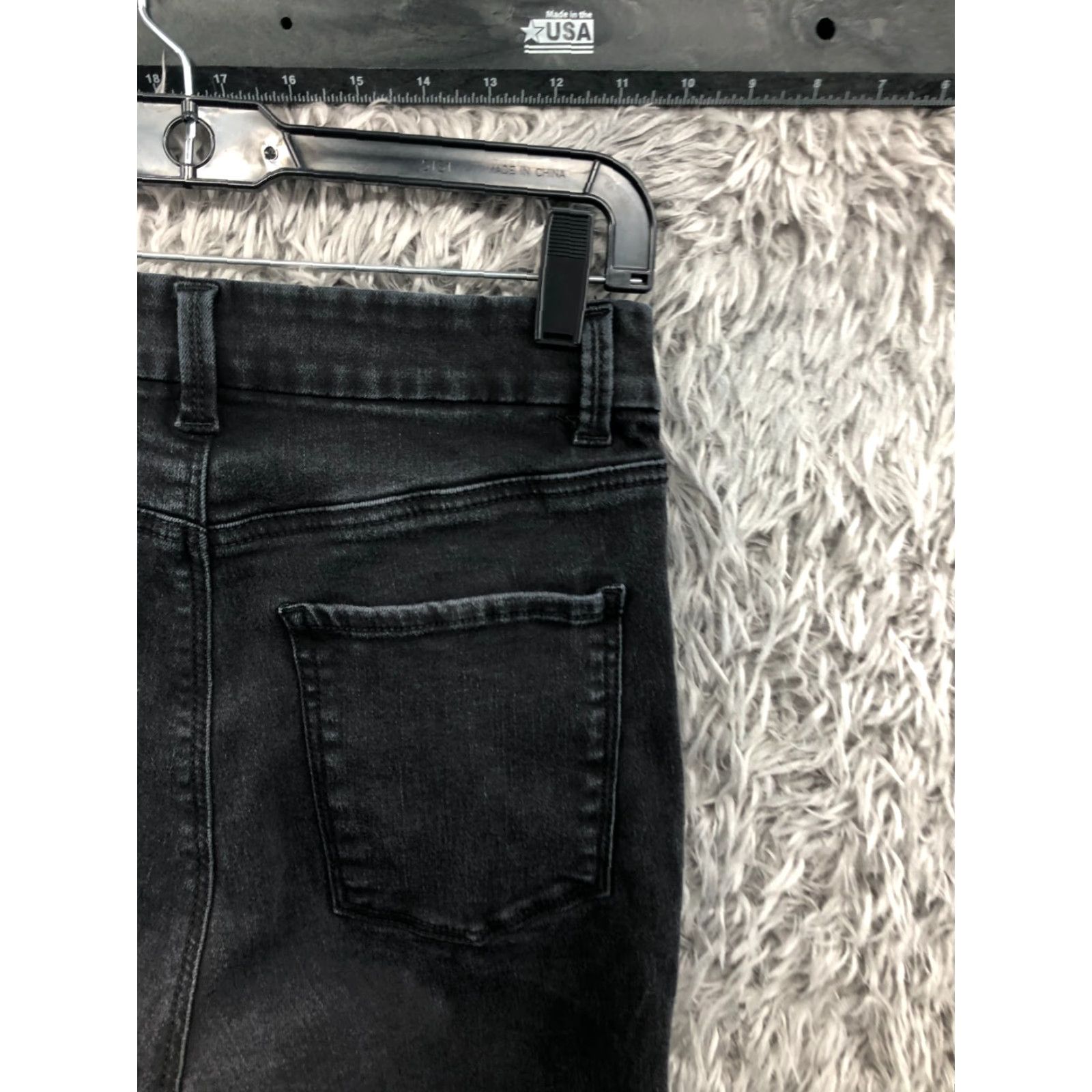 Vintage No Boundaries Jeans Skinny Jeans Size 9 Juniors Dark Wash Black Rise High 27in 5-Pocket Denim Cotton Modern Size 30" / US 8 / IT 44 - 6 Thumbnail