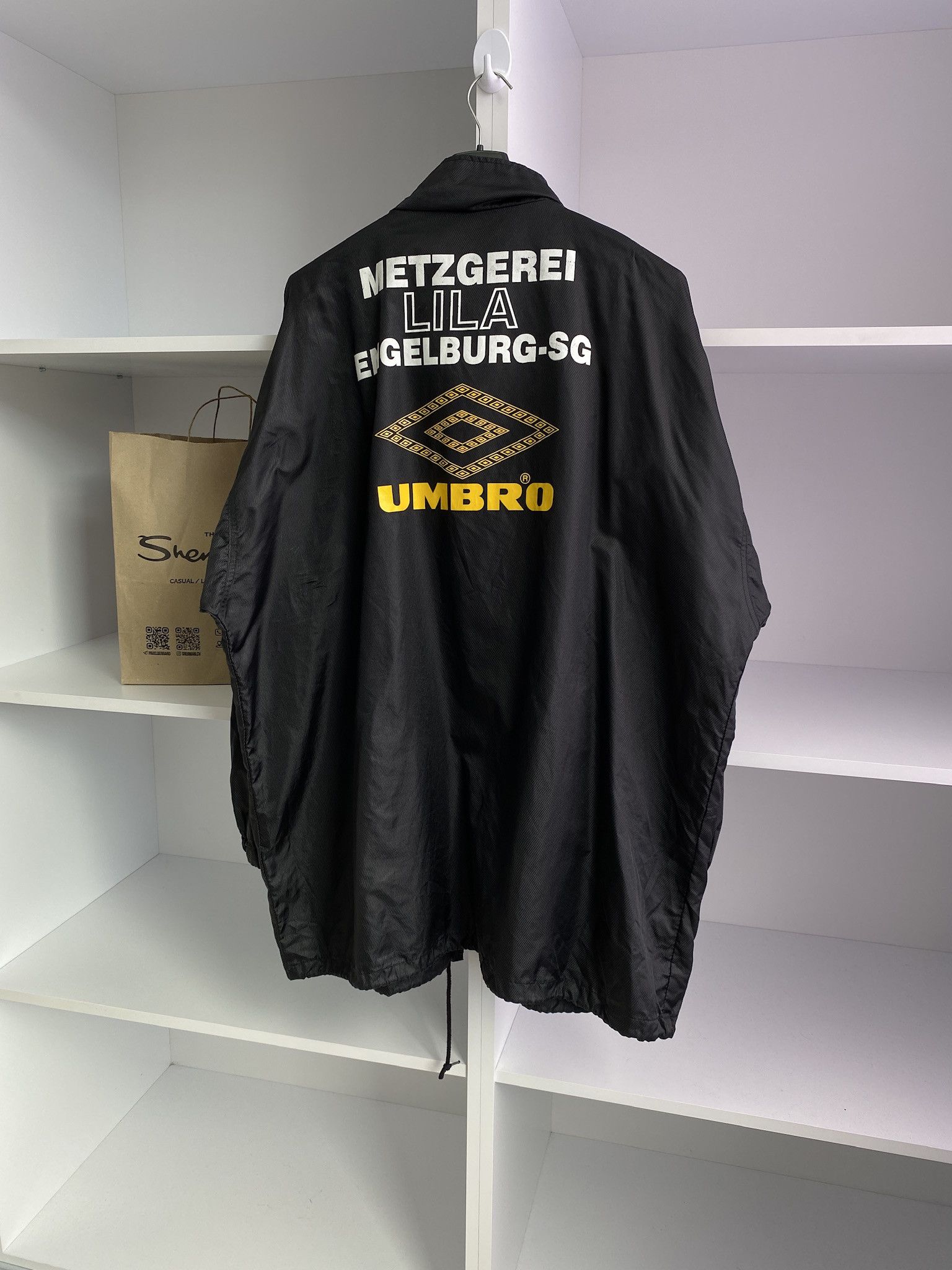 Umbro × Vintage Vintage Umbro Raincoat jacket Size US XXL / EU 58 / 5 - 6 Thumbnail
