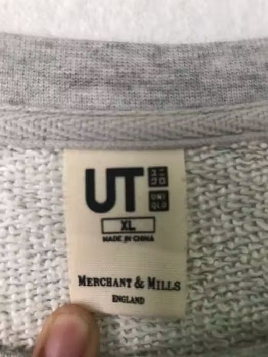 Japanese Brand × Uniqlo Uniqlo Spellout Sweatshirts Size US L / EU 52-54 / 3 - 4 Thumbnail