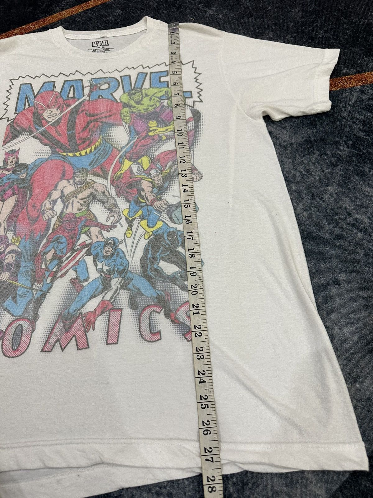 Anime × Marvel Comics Y2k Marvel Comics Printed Tshirt A67 Size US M / EU 48-50 / 2 - 6 Thumbnail