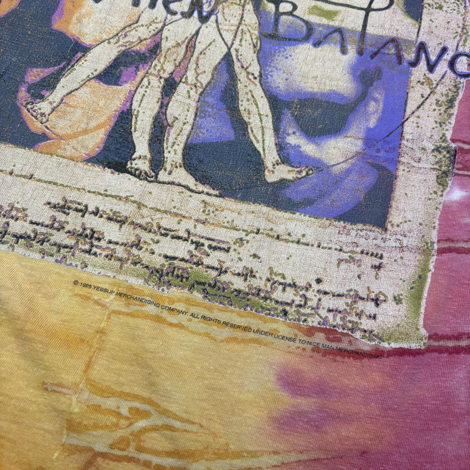 Vintage Vintage 1995 Van Halen Balance Tour Tie Dye Shirt Men's XL Size US XL / EU 56 / 4 - 7 Thumbnail
