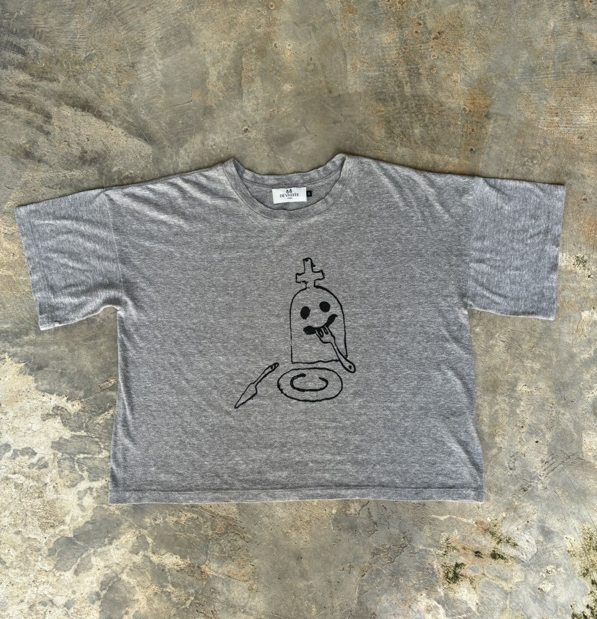 Designer × Japanese Brand 2016 Devastee paris Tshirt Made in japan Size ONE SIZE - 1 Thumbnail