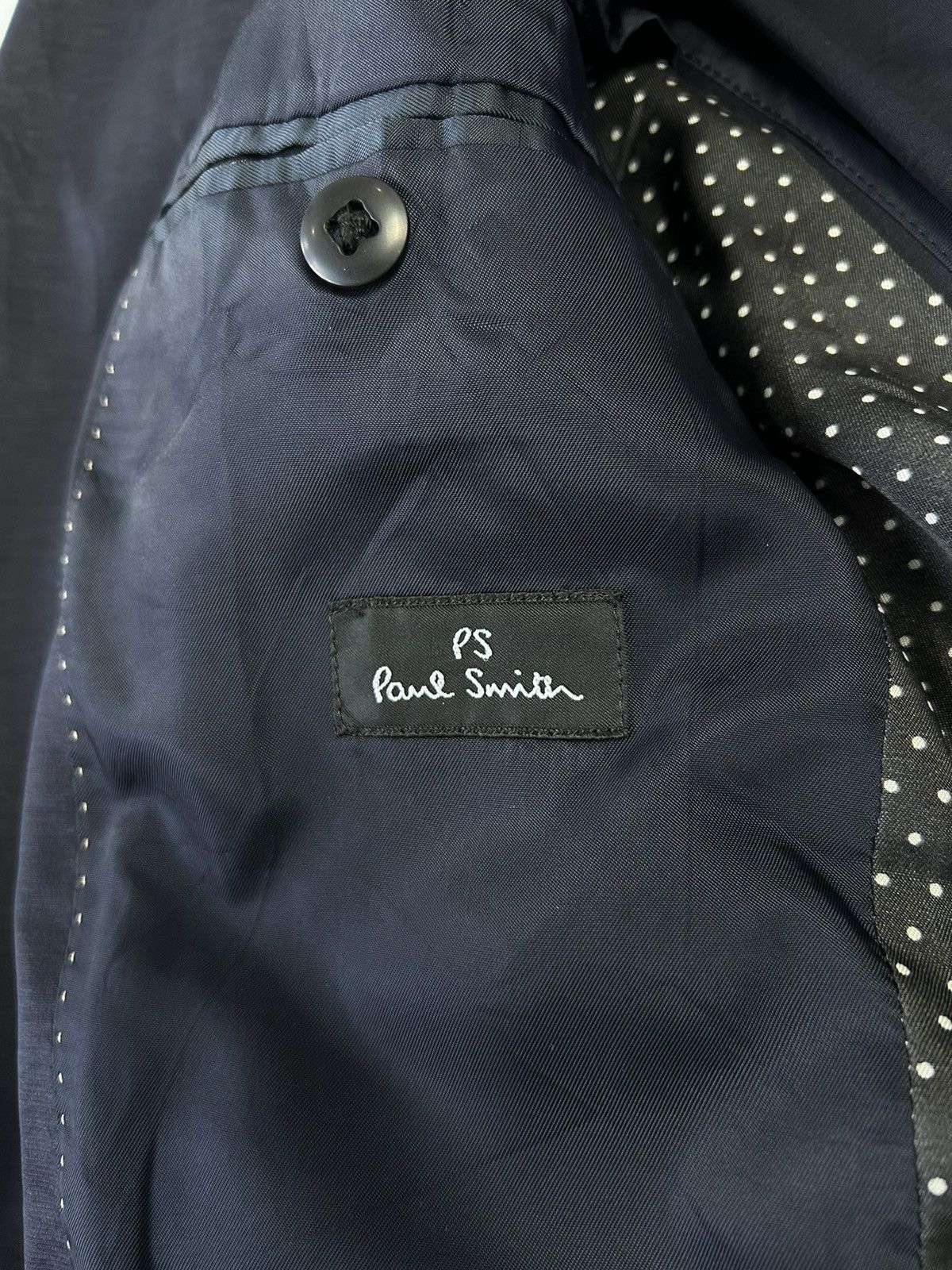 Designer × Paul Smith PAUL SMITH BLUE NAVY BLAZER JACKET Size 38R - 5 Thumbnail