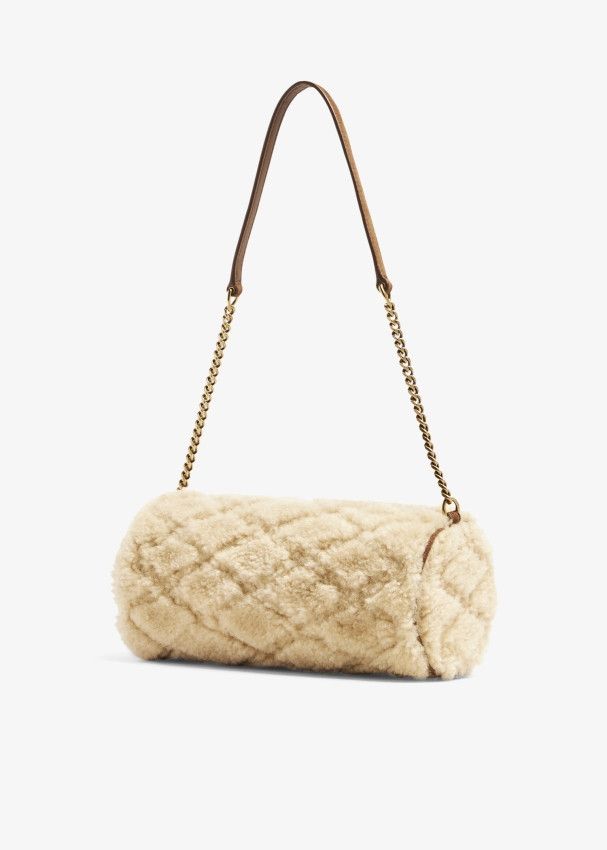Saint Laurent Paris o1s1wg110225 Size: OS / 699703 Sade Mini Tube Bag in Beige Size ONE SIZE - 4 Thumbnail