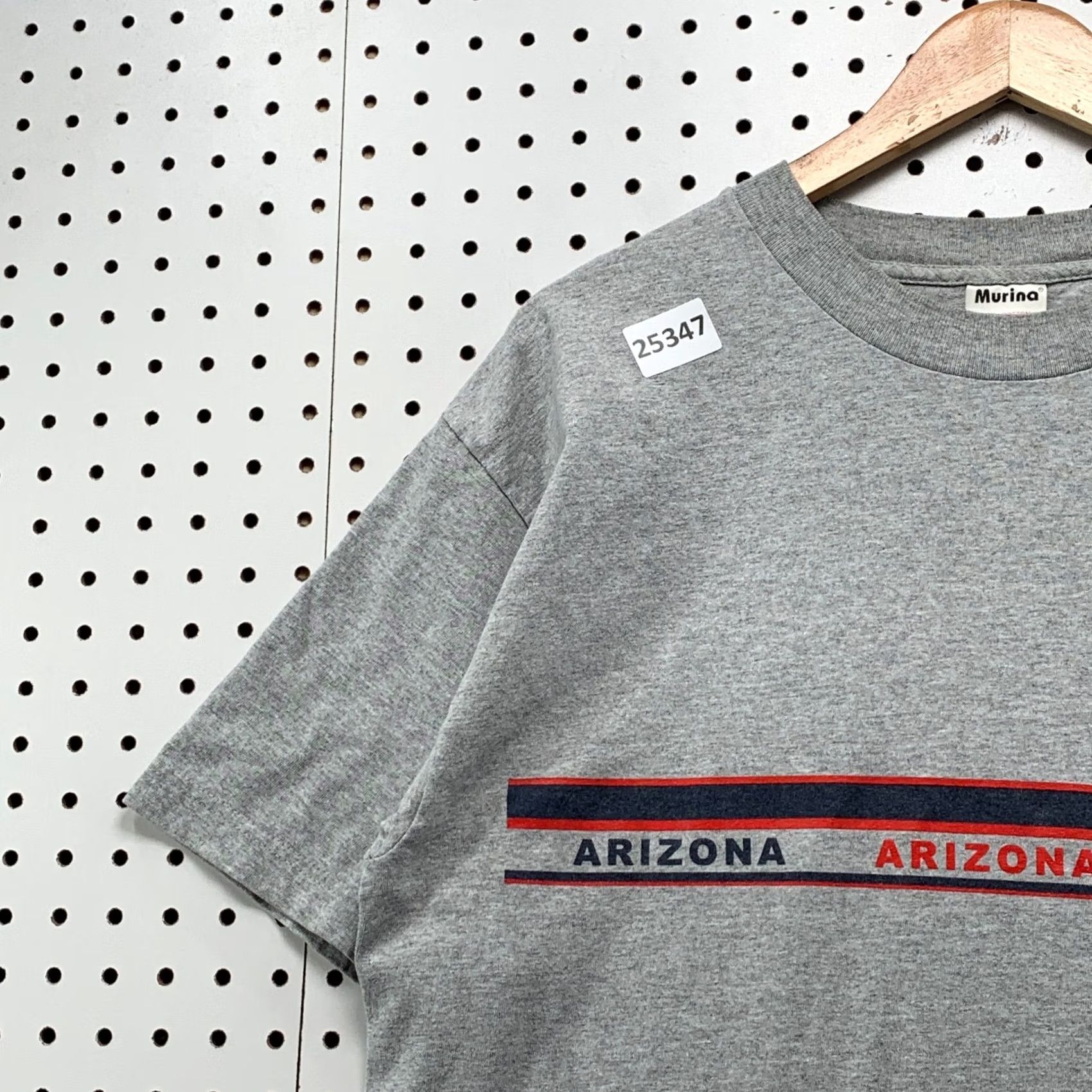 Vintage VINTAGE Arizona Shirt Gray Single Stitch MURINA Adult Large 21x29 90s Shirt Mens Size US L / EU 52-54 / 3 - 7 Thumbnail