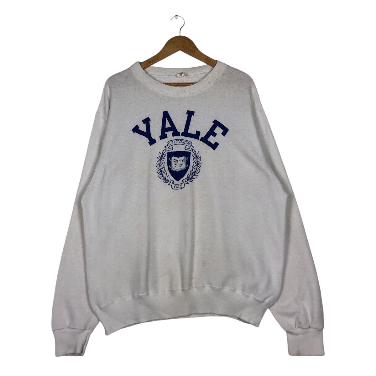 Champion × Vintage Vintage Yale University Champion Sweatshirt Rare Medium Size US M / EU 48-50 / 2 - 1 Thumbnail
