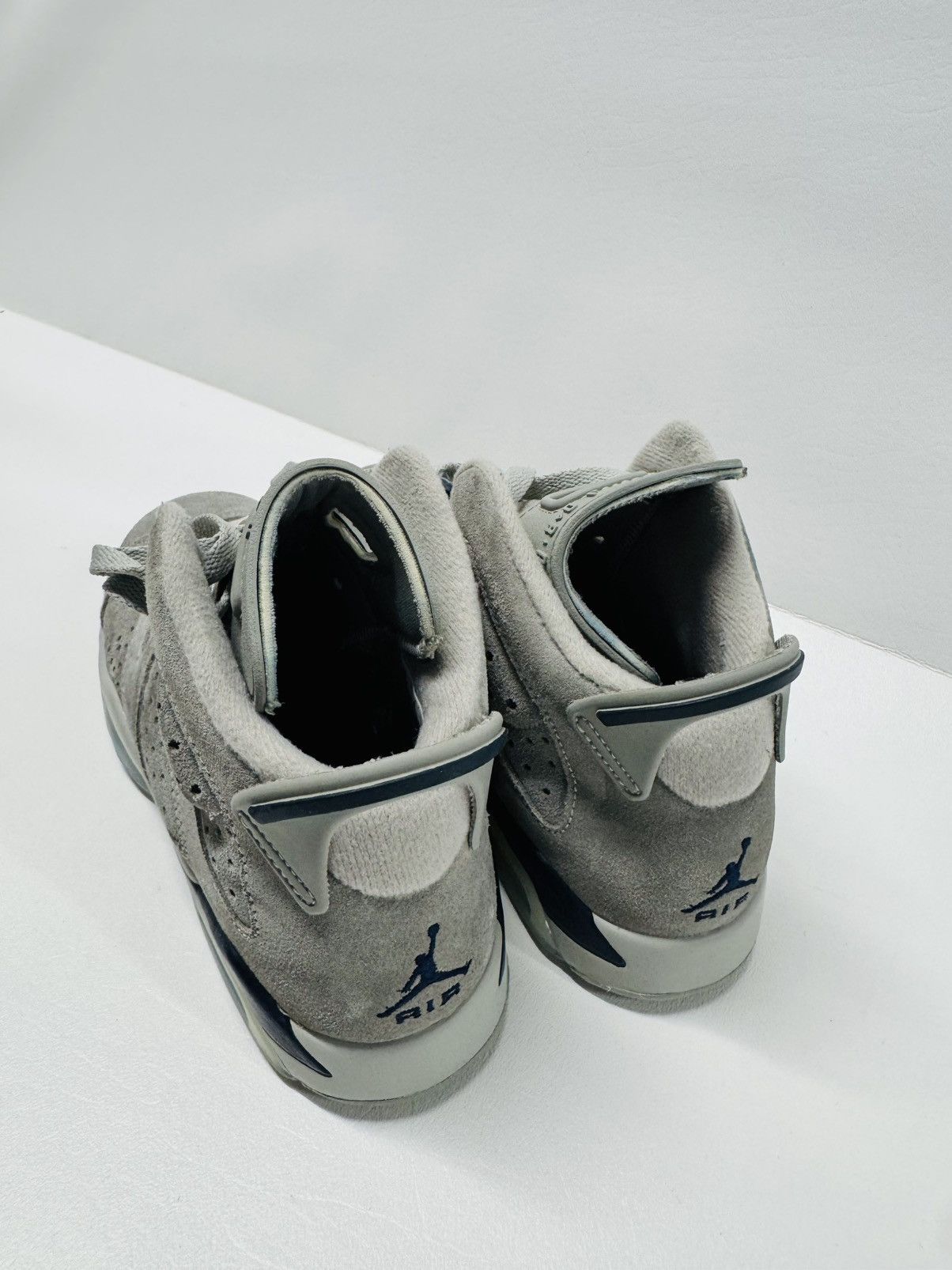 Jordan Brand Air Jordan 6 Retro Mid Georgetown Grey Size US 5.5 / EU 38 - 5 Thumbnail