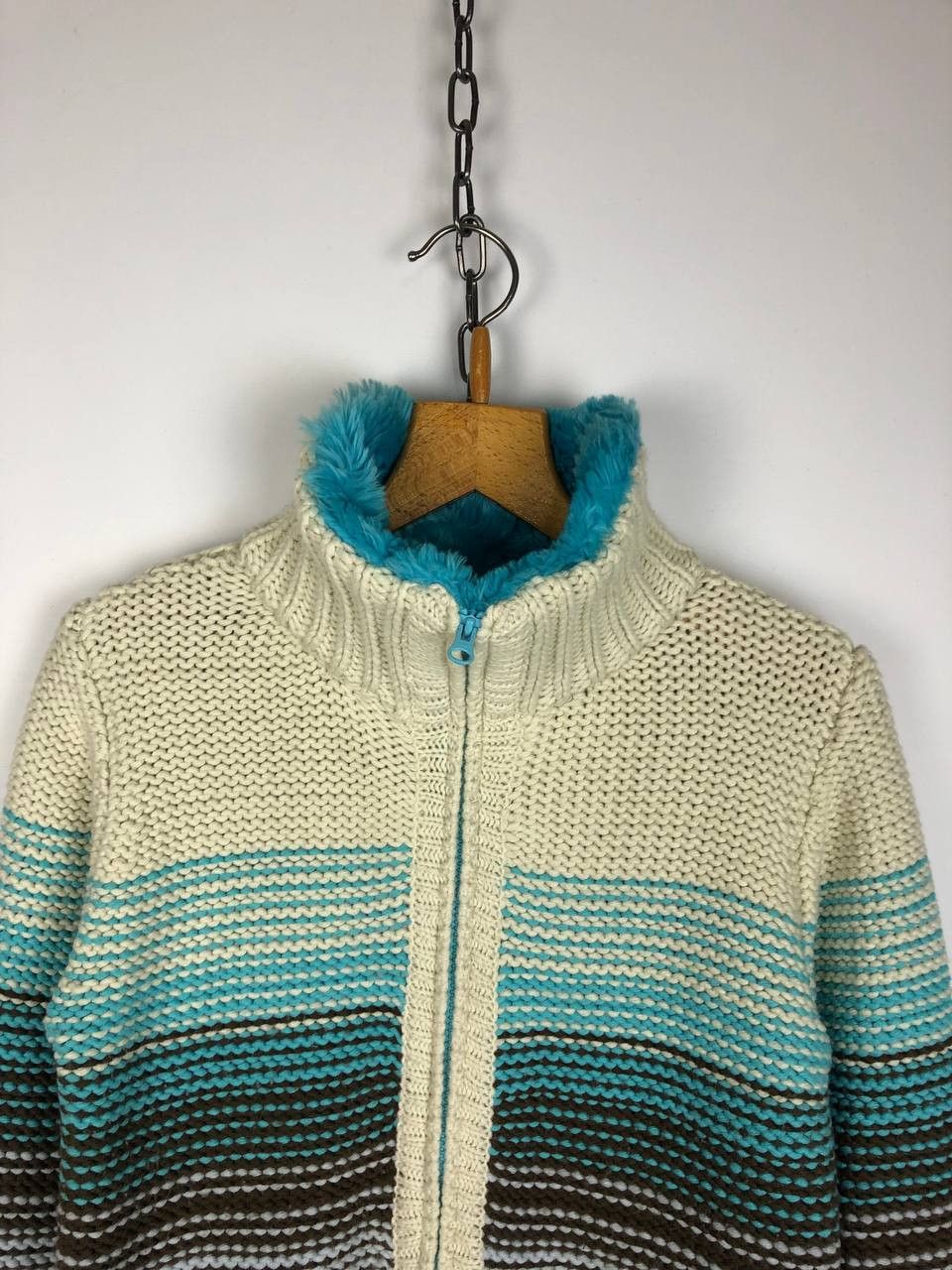 Other ROXY Knit Sweater Zip Pullover size S Size US S / EU 44-46 / 1 - 3 Thumbnail