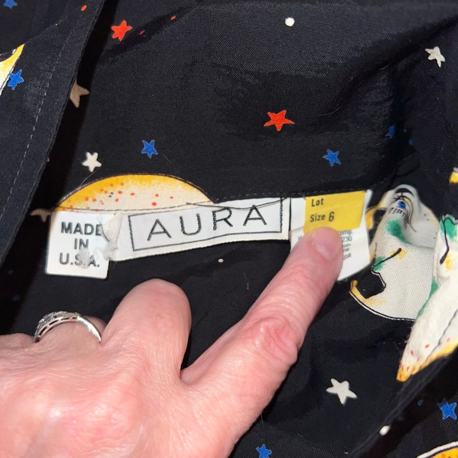 Other Super Funky Aura Moon Man Jumpsuit! Size 28" / US 6 / IT 42 - 6 Thumbnail