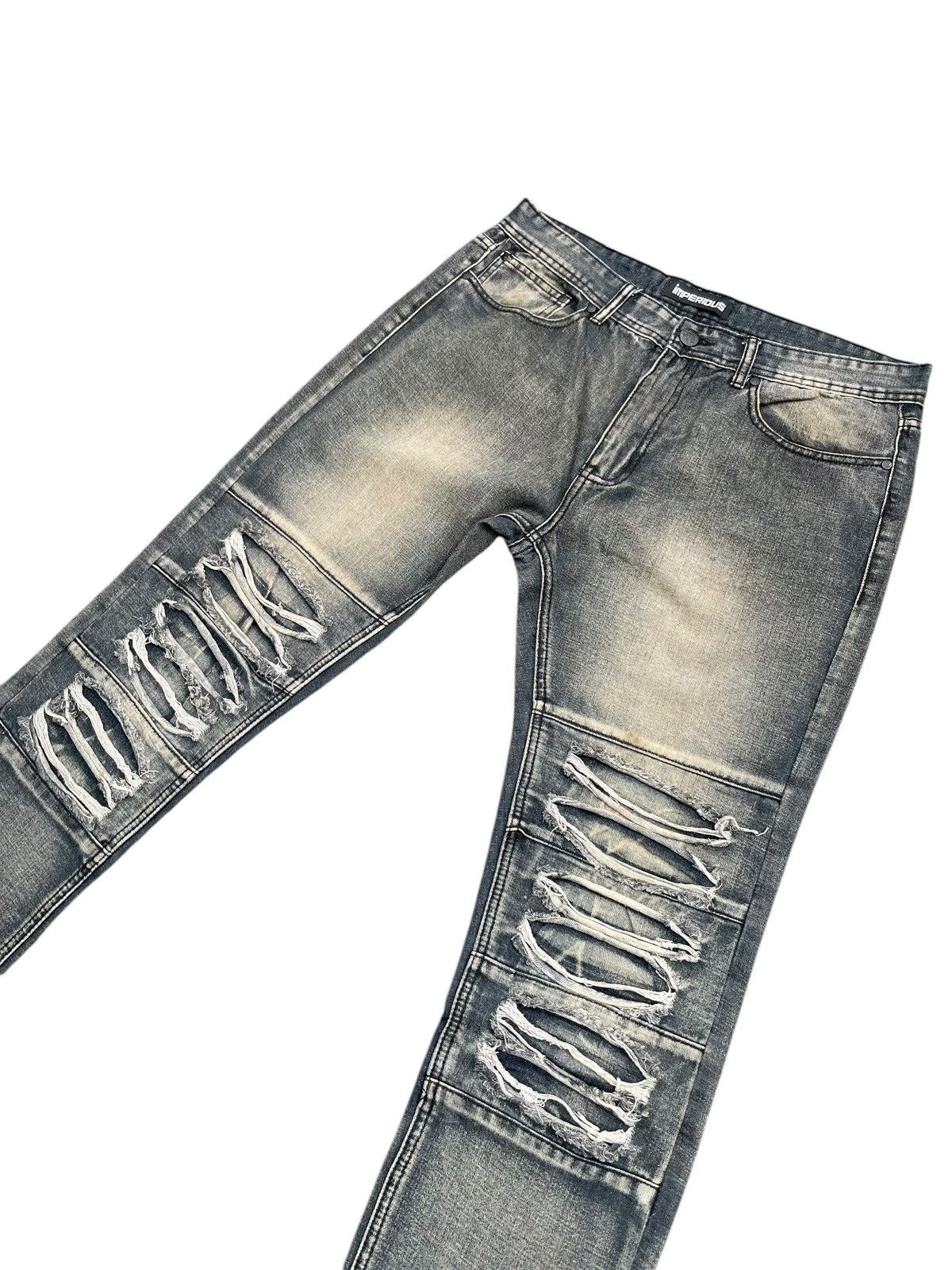 Imperious Imperious Distresed Denim Size US 37 - 2 Thumbnail