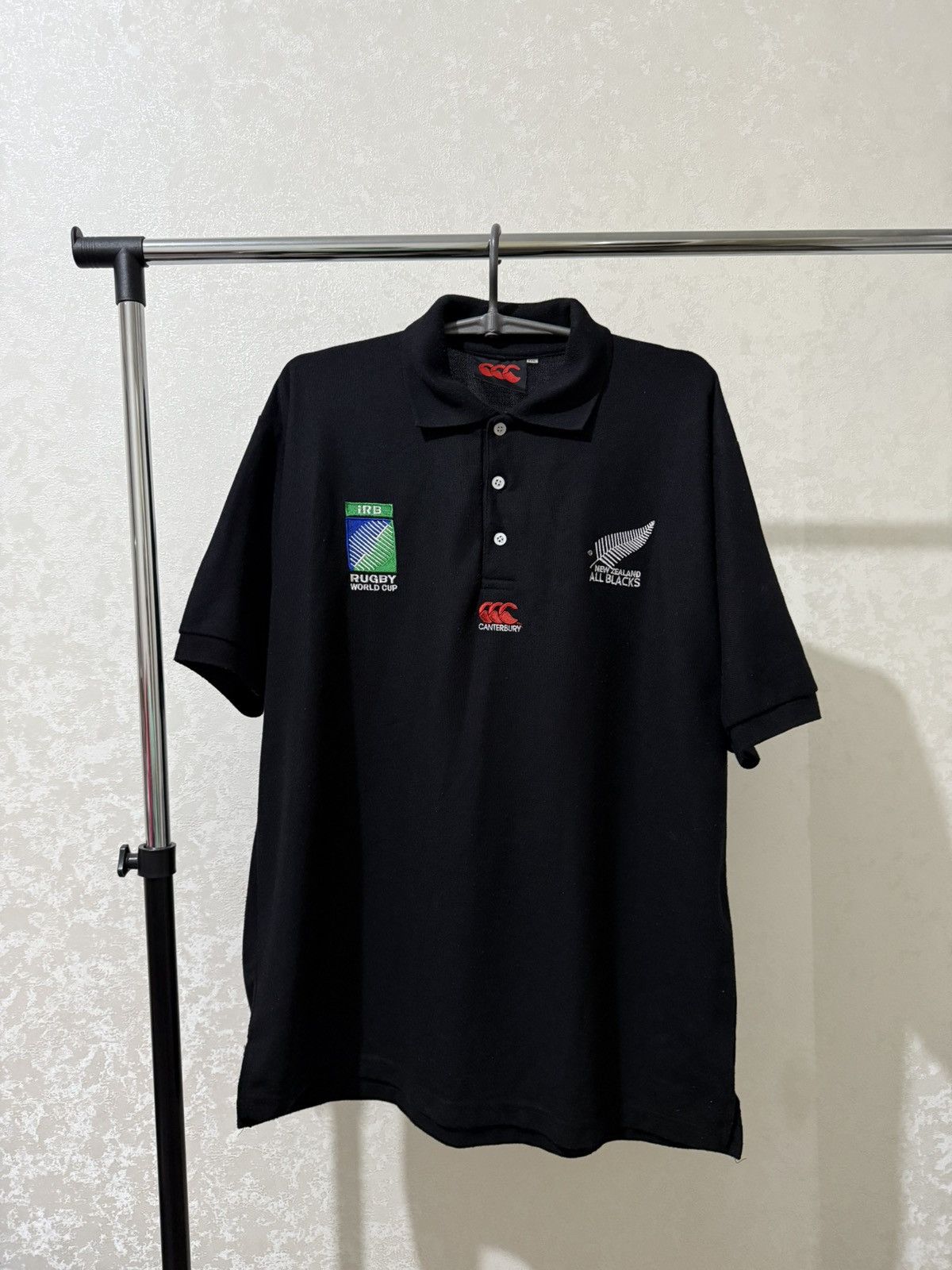 Canterbury of New Zealand Vintag All Blacks Canterbury New Zealand Rugby Jersey Shirt Size US XL / EU 56 / 4 - 1 Thumbnail