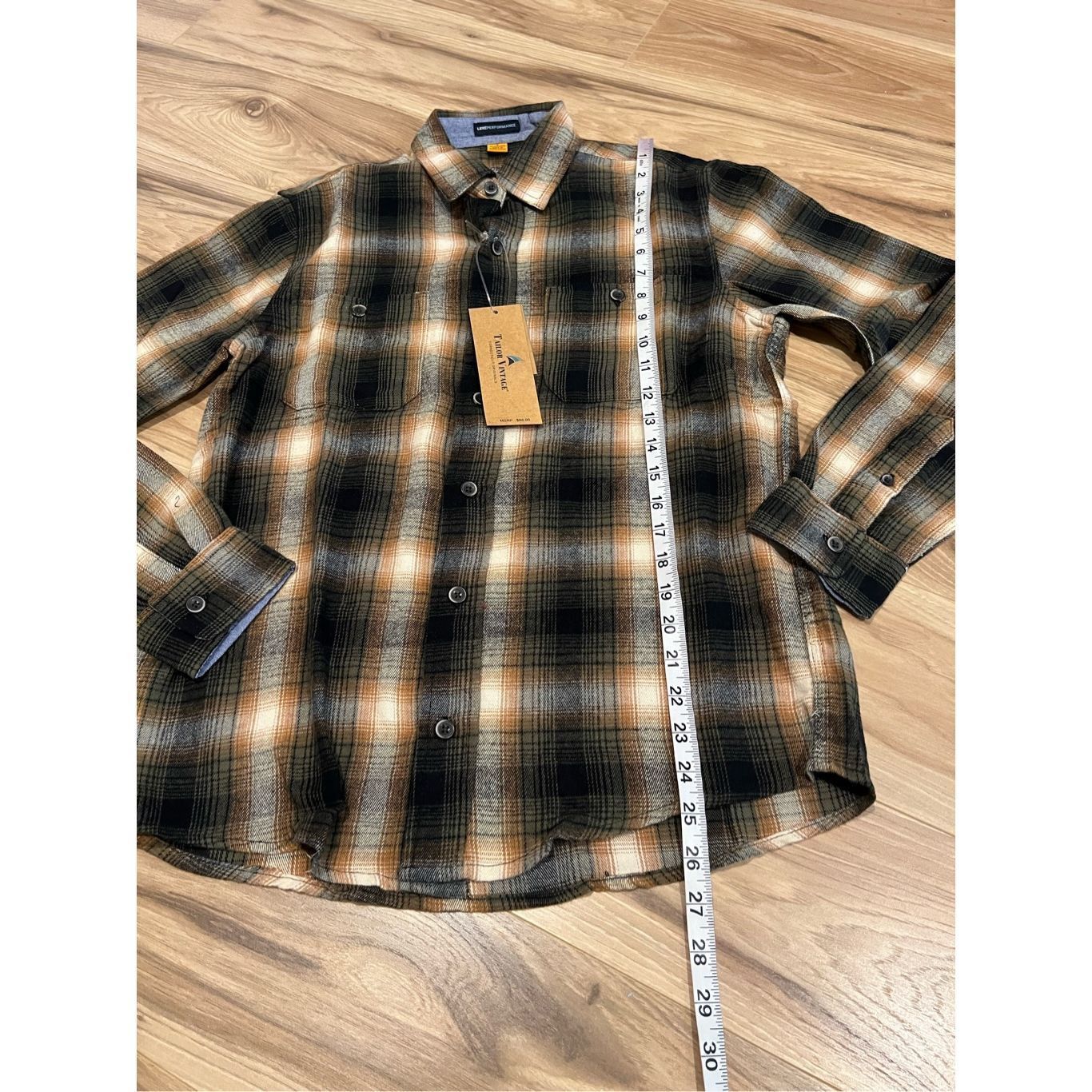 Other Tailor Vintage NWT evergreen lodge Plaid Long Sleeve Men But Size US S / EU 44-46 / 1 - 6 Thumbnail