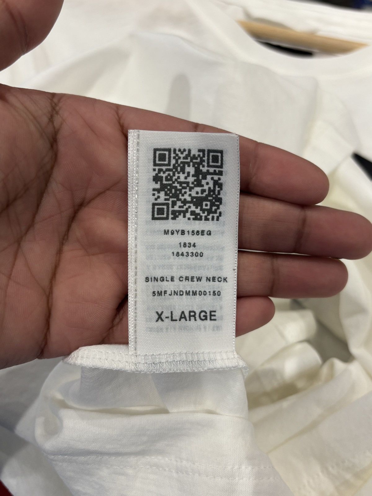 True Religion True Religion White Black Contrast Pocket Tee Size: XL Size US XL / EU 56 / 4 - 4 Thumbnail