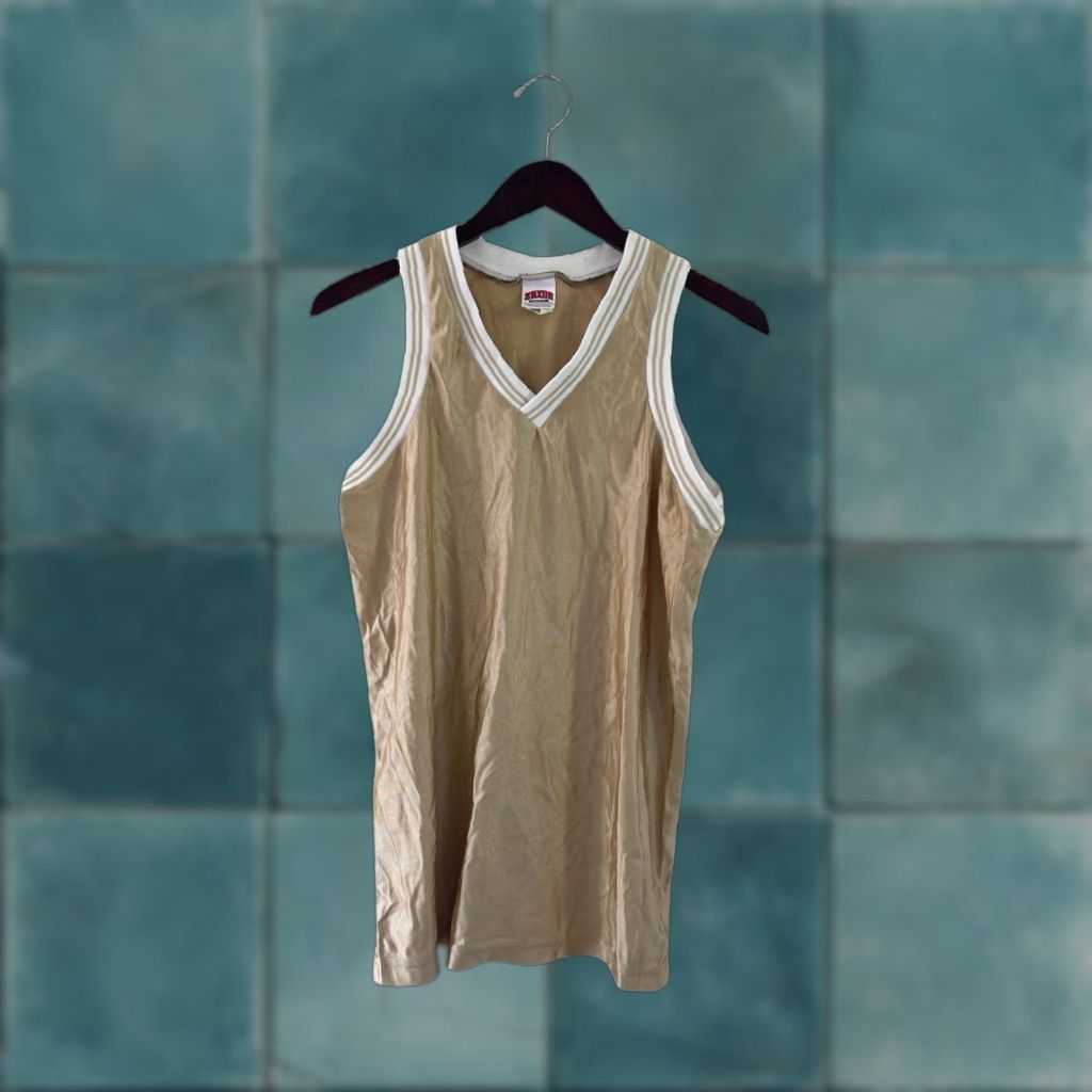 Vintage VINTAGE Saxon Dazzle Basketball Jersey Mens Small NWOT 90s Made in Canada Size US S / EU 44-46 / 1 - 1 Thumbnail