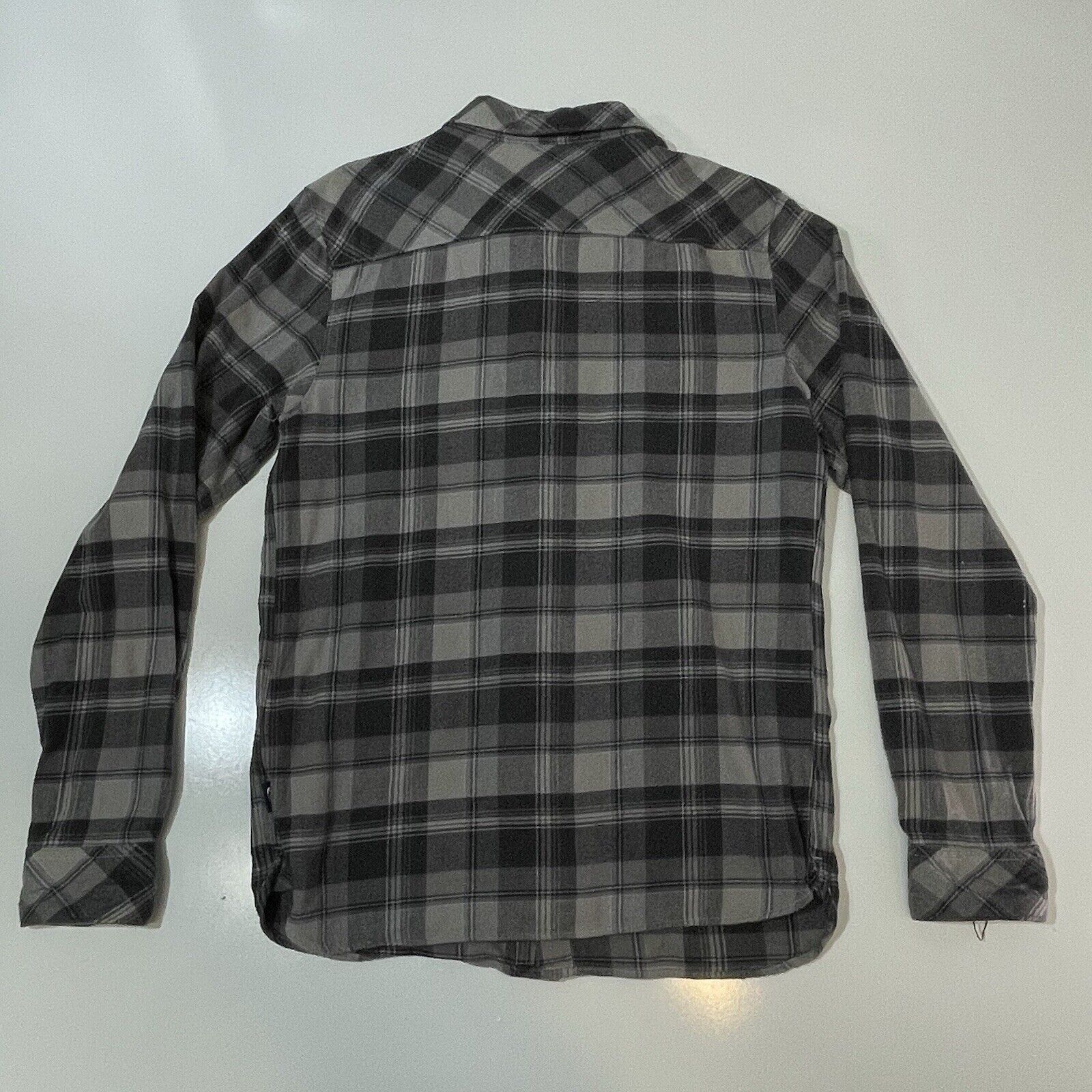 The North Face The North Face Men’s Gray Black Plaid Flannel Shirt Small Size US S / EU 44-46 / 1 - 8 Thumbnail