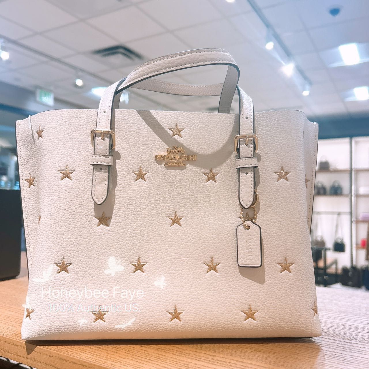 Coach star studded purse hotsell
