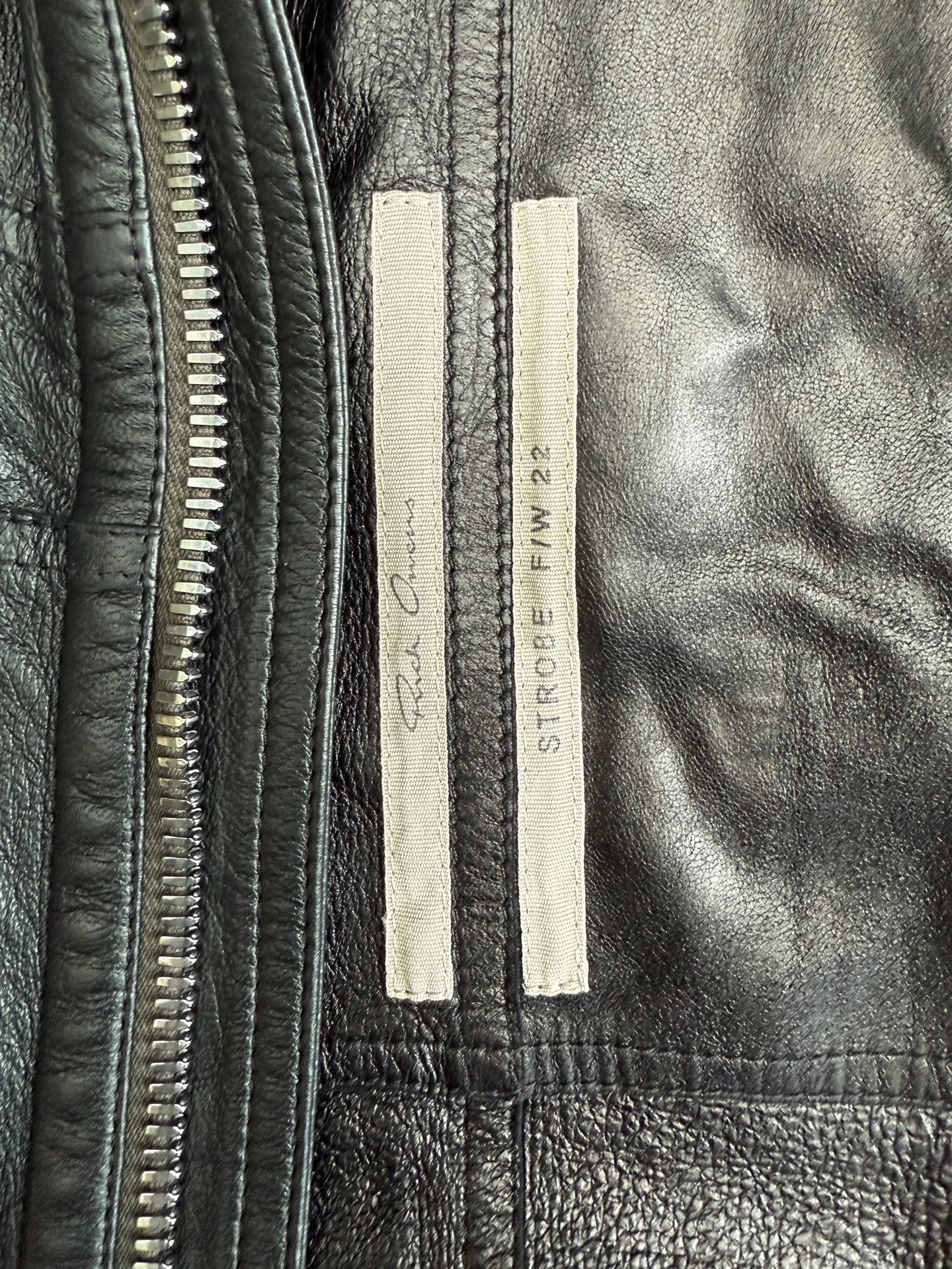 Rick Owens Rick Owens Lambskin Short Wide Hooded Zip-Up Jacket 50/L Size US M / EU 48-50 / 2 - 6 Thumbnail