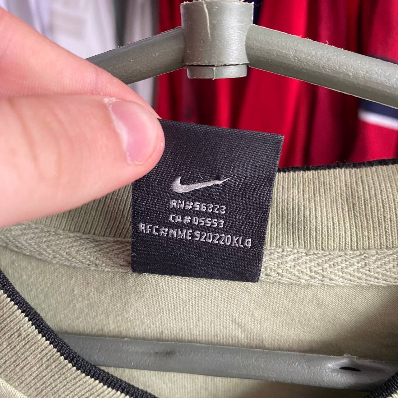 Nike × Vintage Vintage Nike Centre swoosh 90’s streetwear y2k oversized tee Size US XL / EU 56 / 4 - 5 Thumbnail