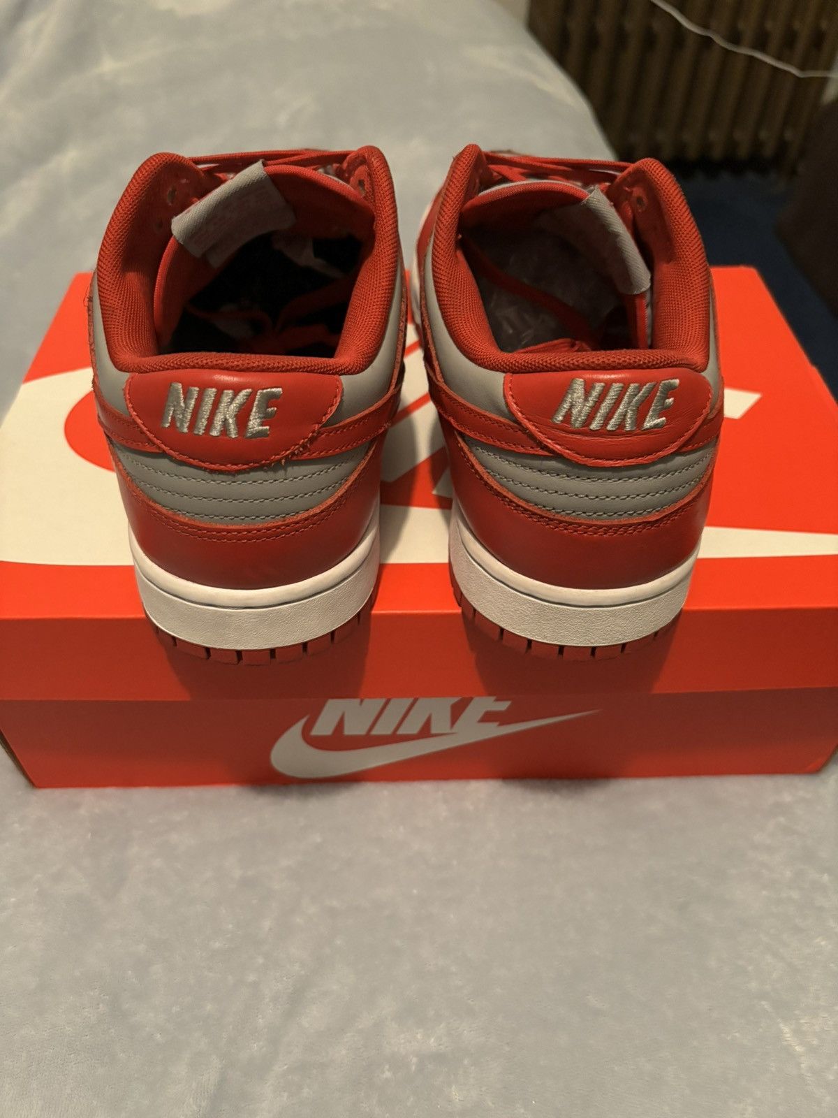 Nike Nike Dunk Low SP UNLV 2021 Size 11.5 Size US 11.5 / EU 44-45 - 5 Thumbnail