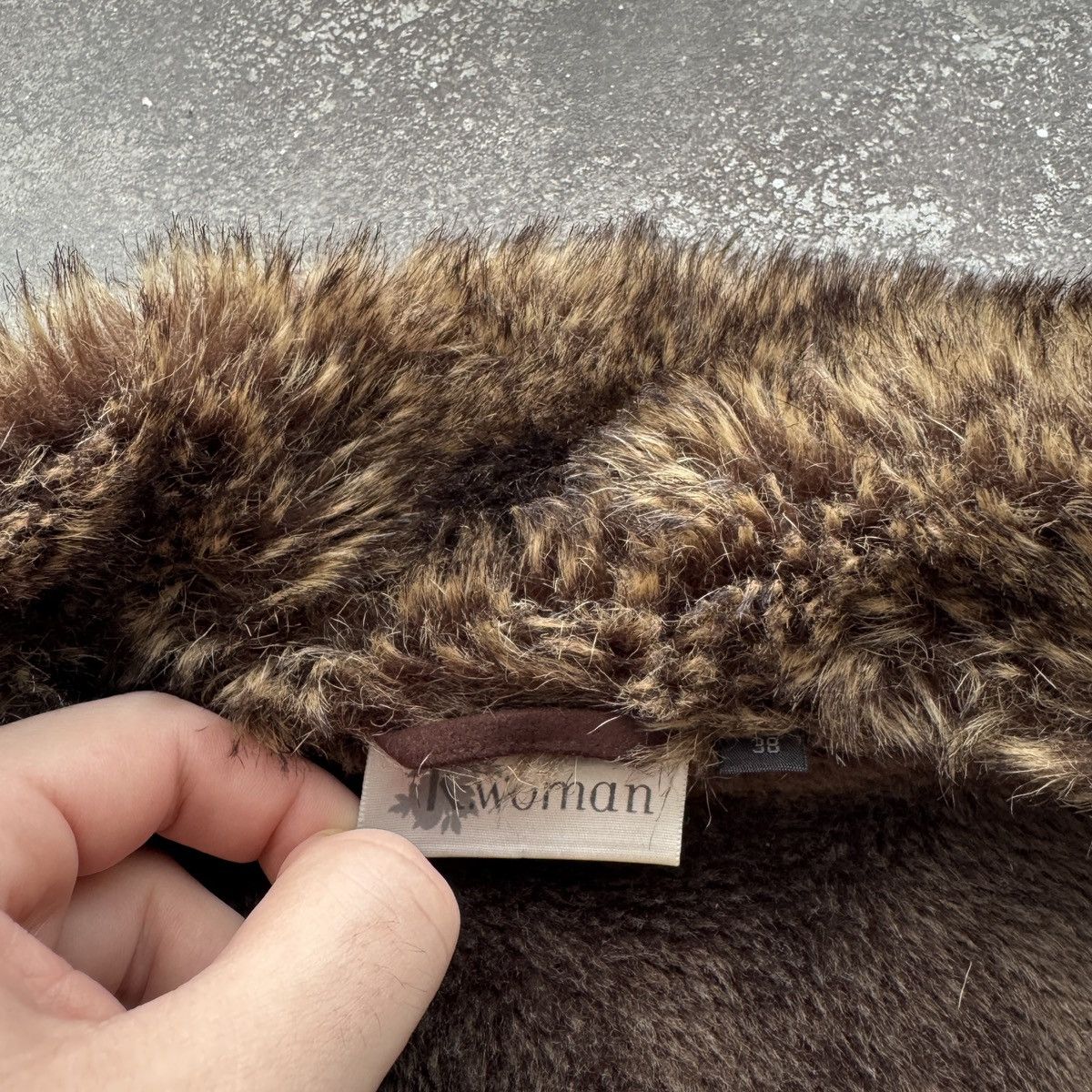Hysteric Glamour Y2K / Boho Vintage Faux Fur Shearling/Sheepskin Style Jacket Size M / US 6-8 / IT 42-44 - 13 Thumbnail