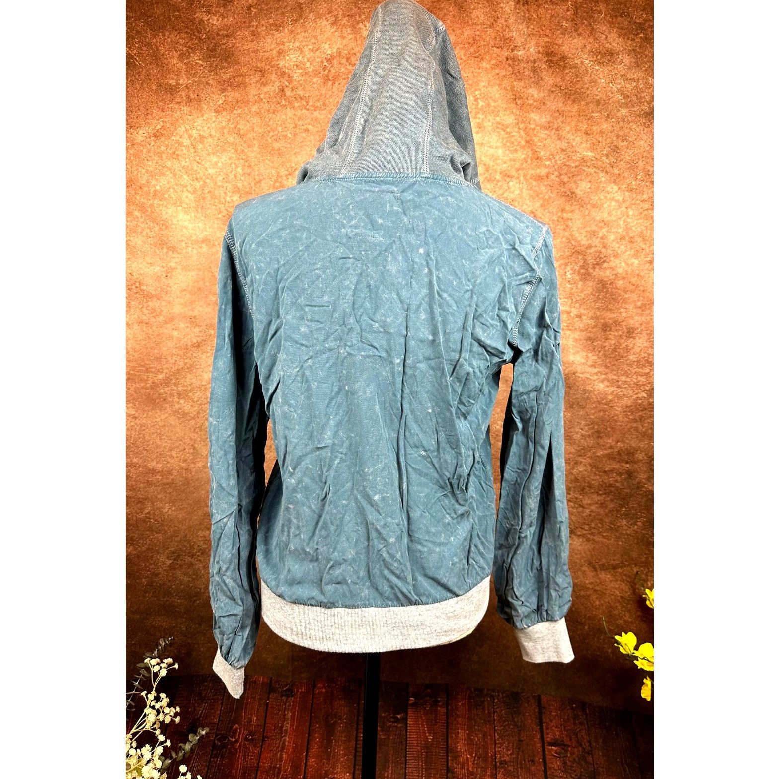 Other Chaser Coastal Cloth Zip Up Hoodie Jacket Vintage Blue S Size S / US 4 / IT 40 - 10 Thumbnail