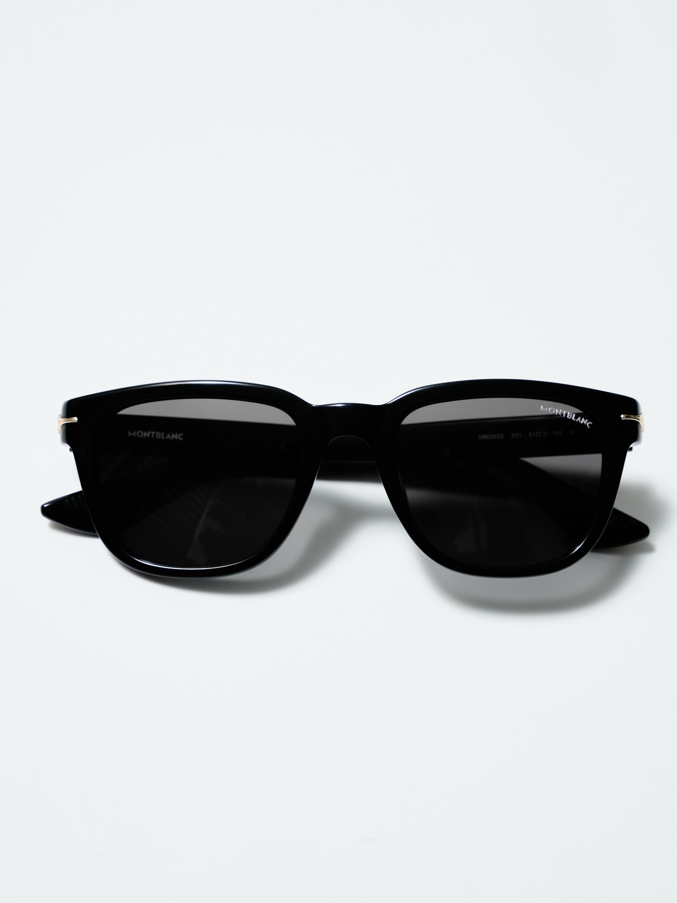 Montblanc MONTBLANC MB0302S 001 SUNGLASSES Size ONE SIZE - 8 Thumbnail
