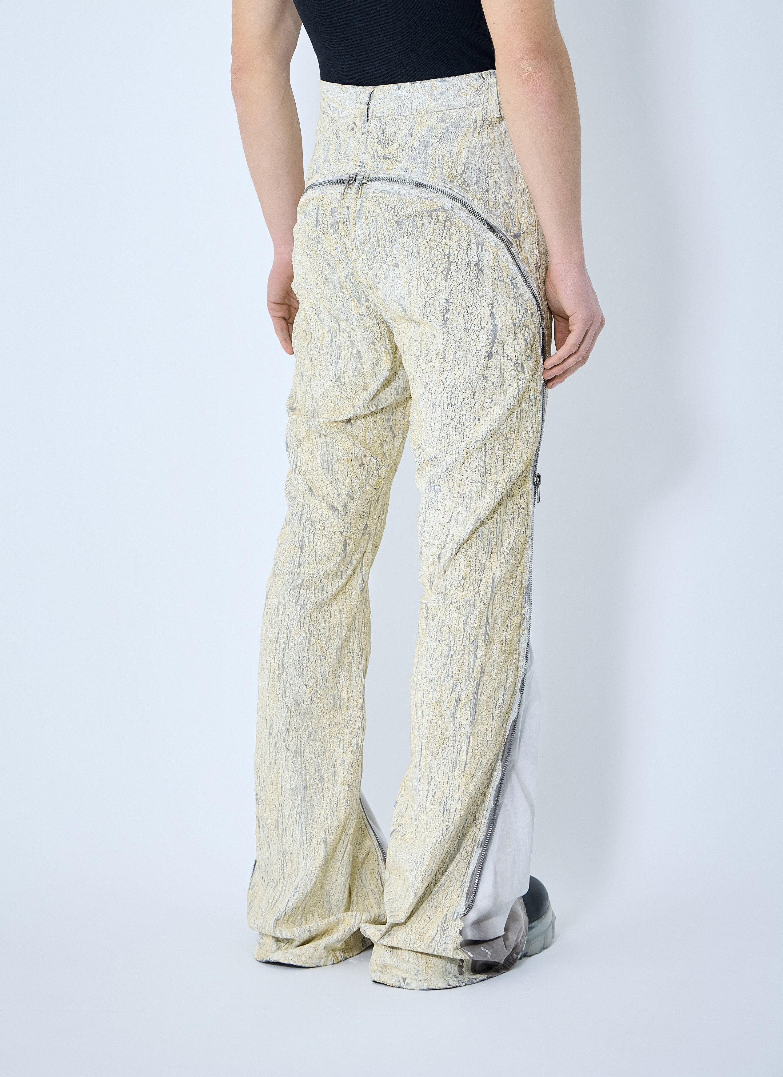 Rick Owens o1s1v1r1oon0825 Bolan Banana Pants in White/Milk Size US 32 / EU 48 - 3 Thumbnail