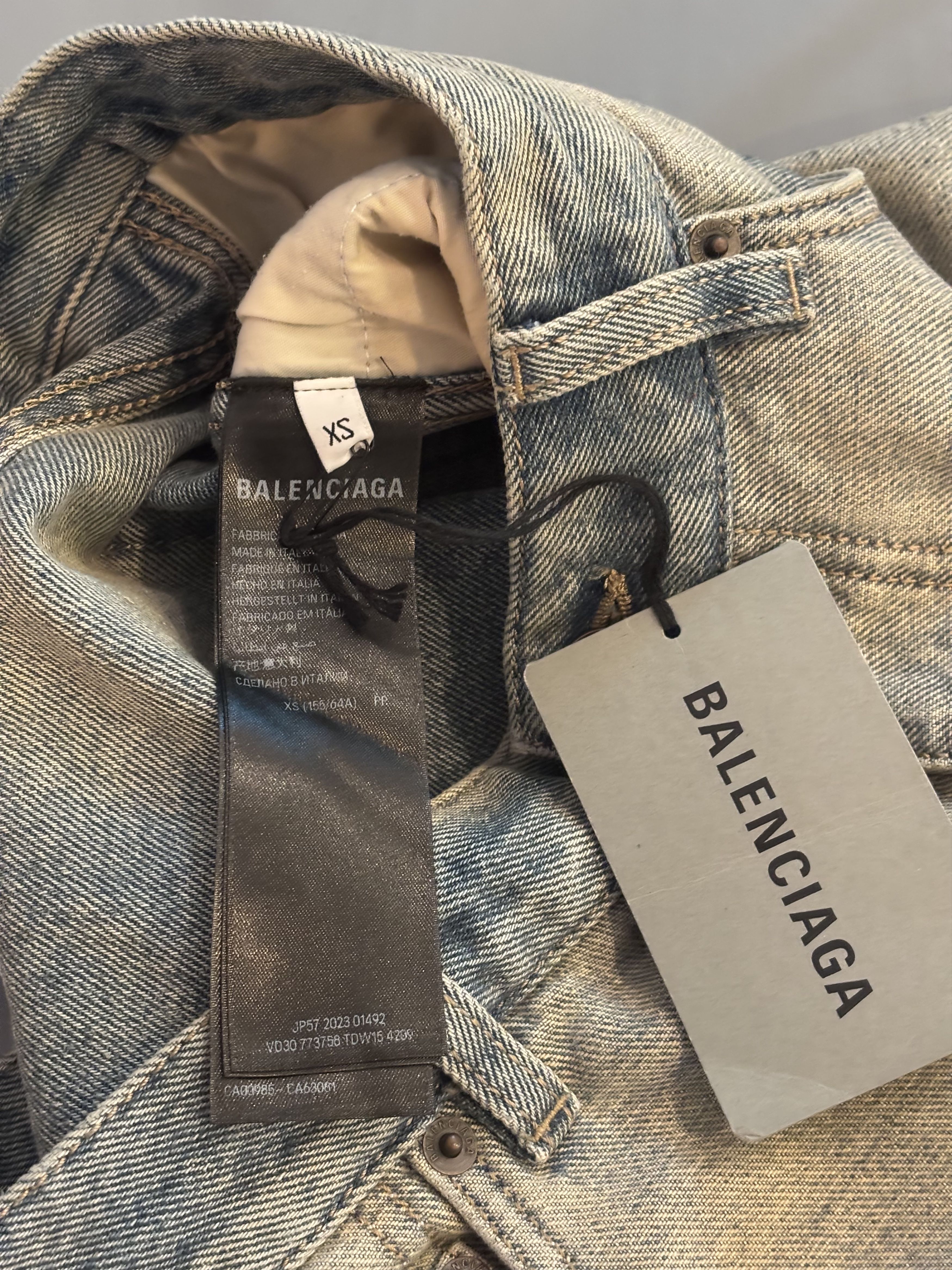Balenciaga Jean’s large baggie Balenciaga bleu délavé en tbe Size US 30 / EU 46 - 11 Thumbnail