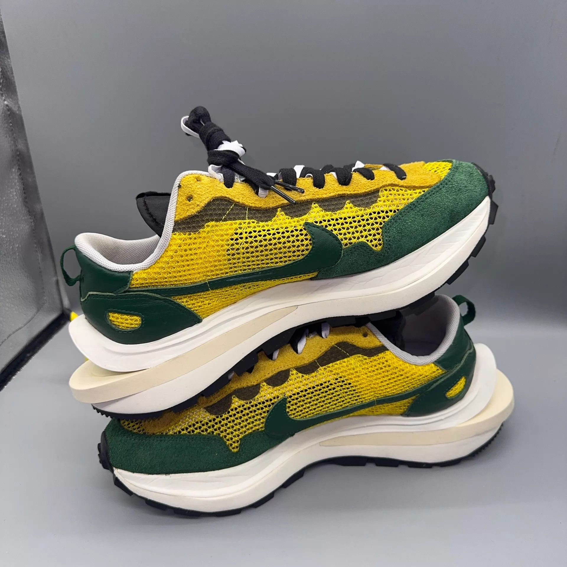 Nike Sacai x Nike VaporWaffle Tour Yellow/Green Size 44 Size US 11 / EU 44 - 6 Thumbnail
