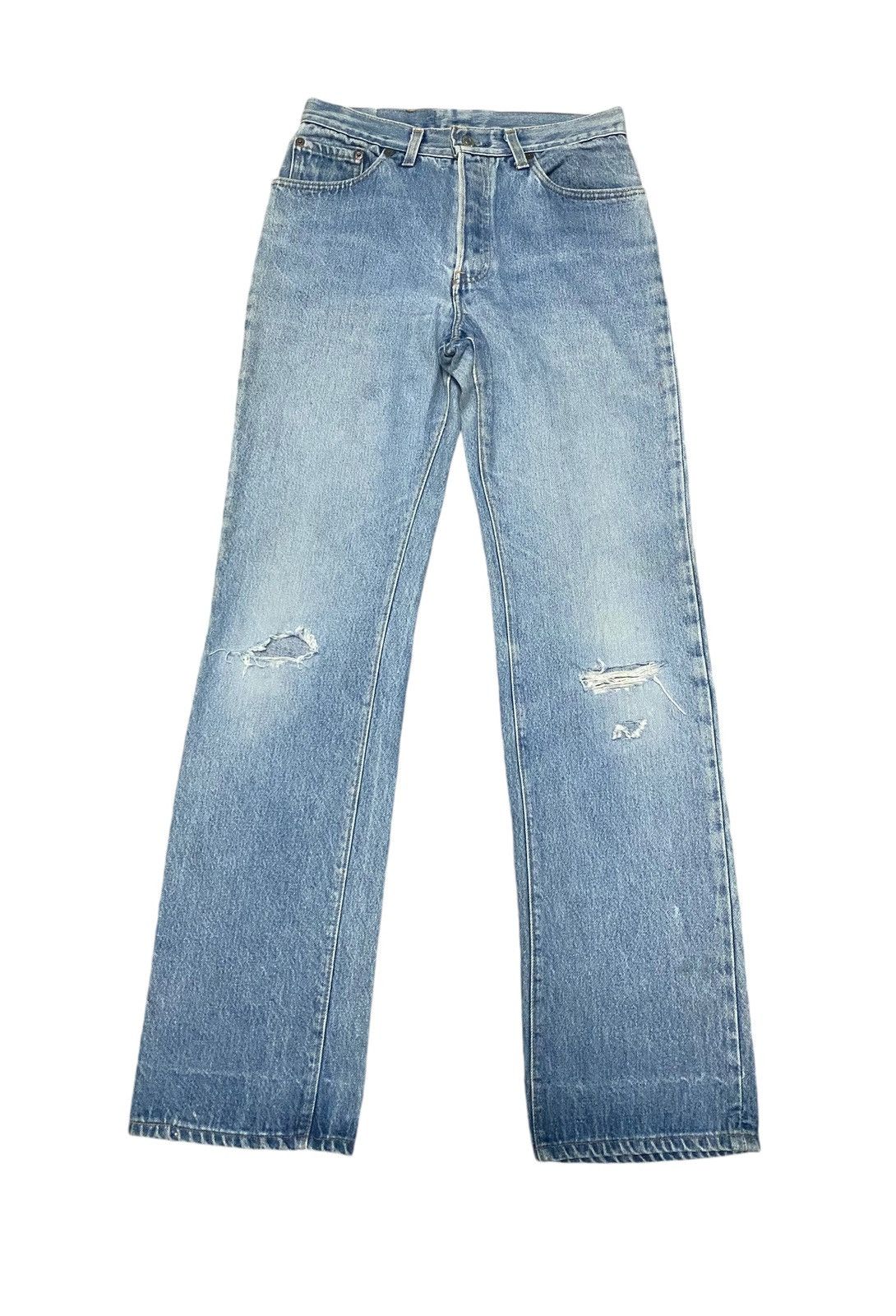 Levi's Vintage Levis 501 faded jeans Size US 29 - 5 Thumbnail