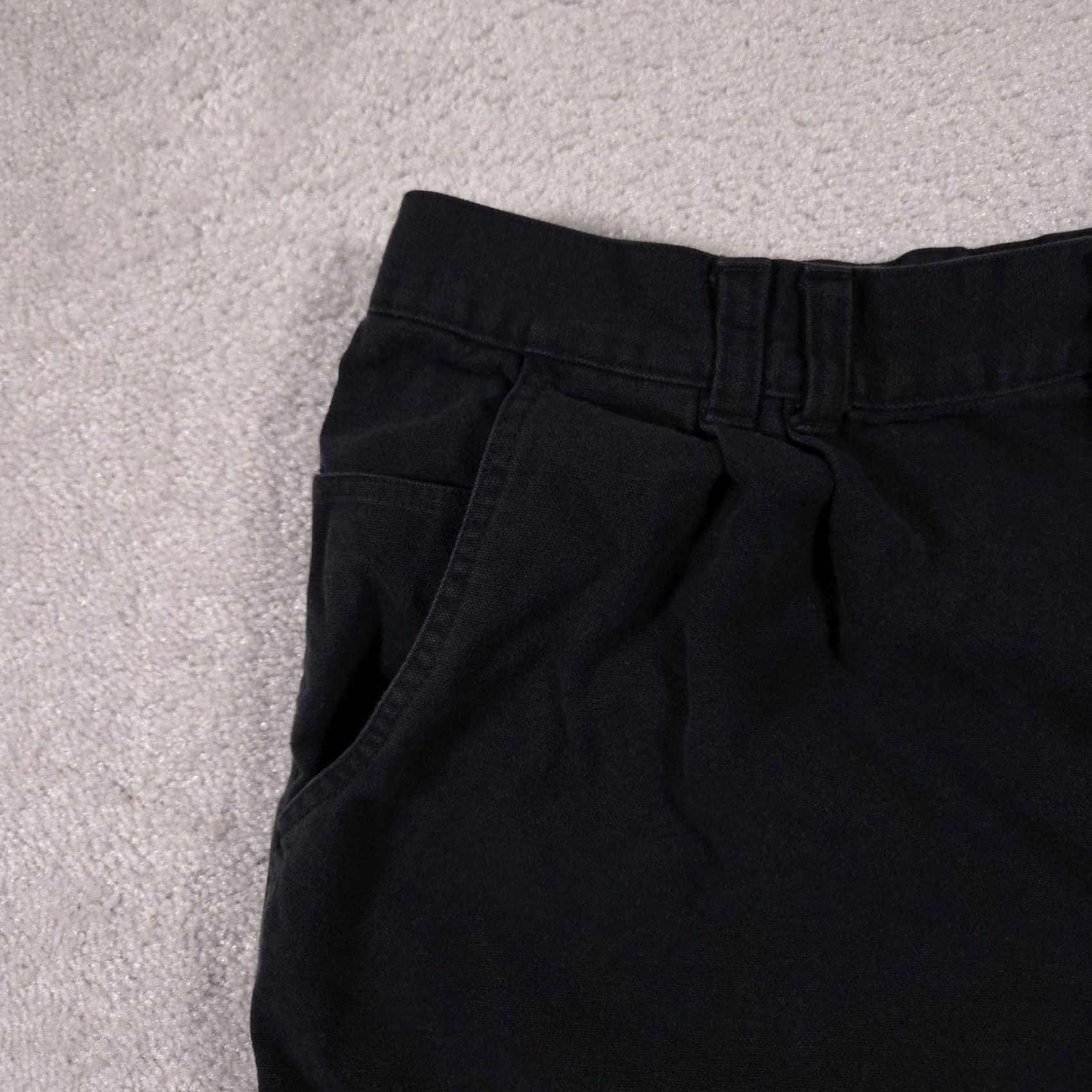 Big Dogs Big Dogs Mens Shorts 38 Black Casual Cotton Pleated Relaxed Fit Pockets Outdoor Size US 38 / EU 54 - 3 Thumbnail