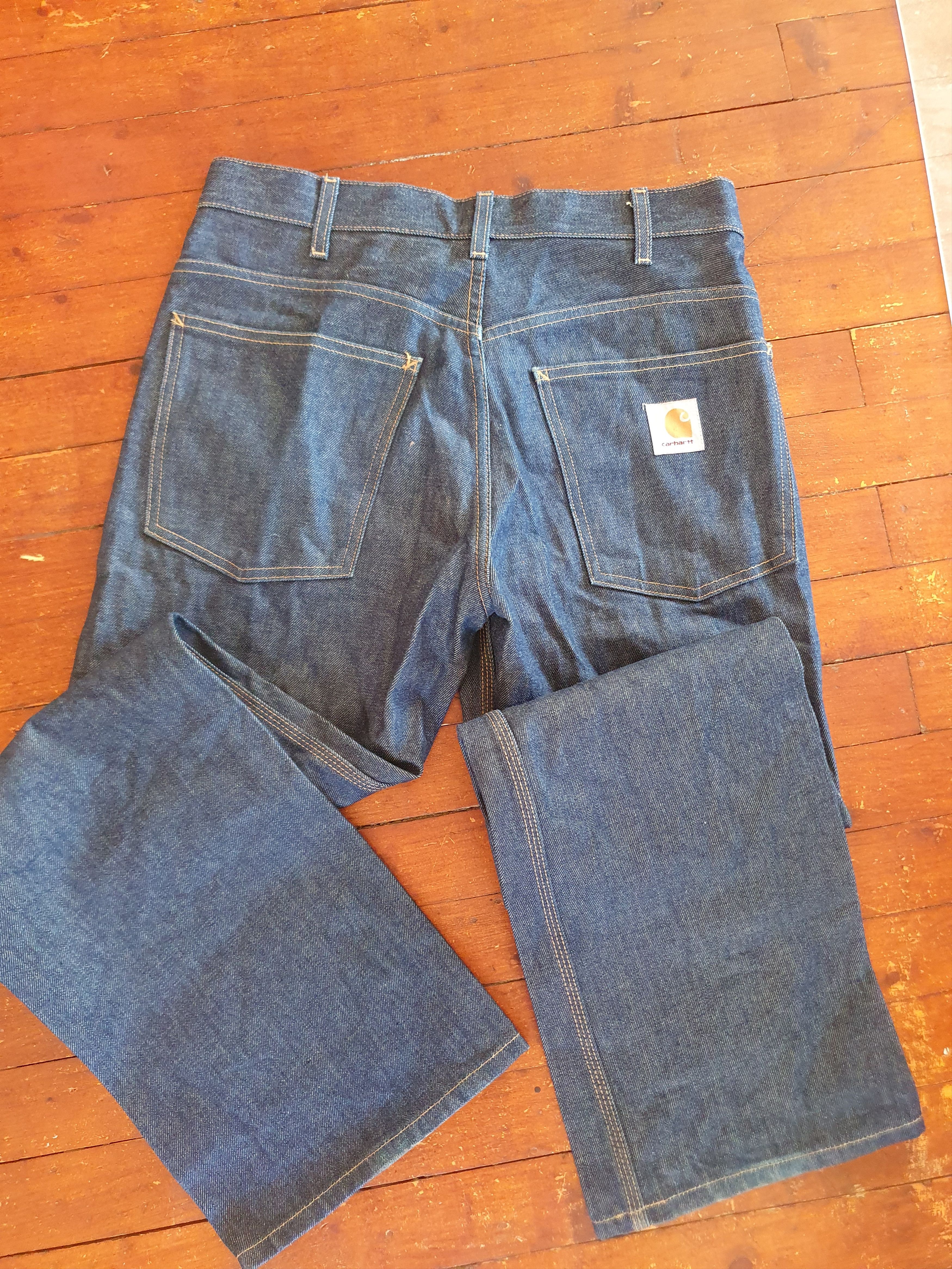 Carhartt × Vintage Carhartt Vintage Staff Pant Denim Jeans sz 30x30 Size US 30 / EU 46 - 1 Thumbnail
