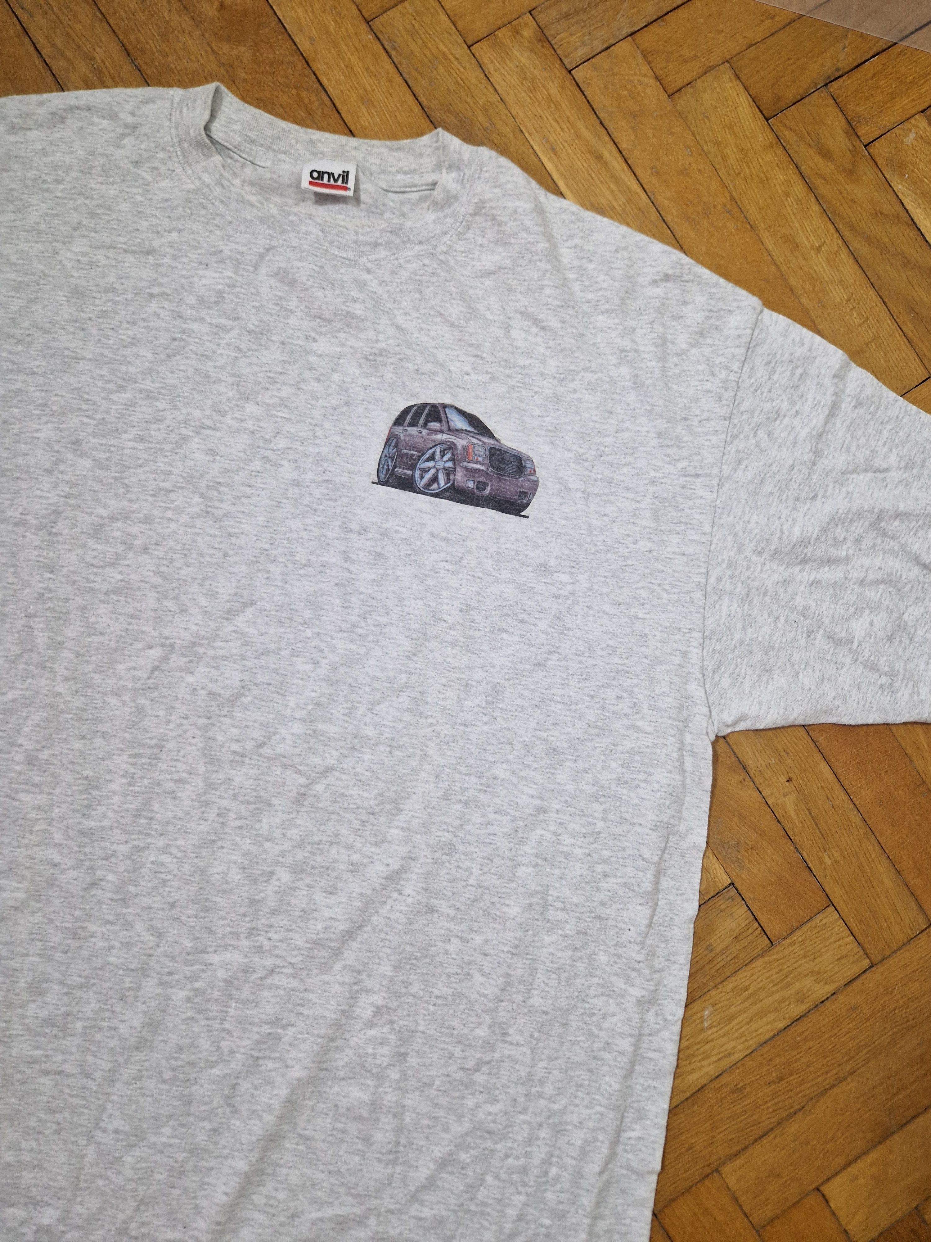 Vintage Vintage Car Print T-shirt Anvil 90s 00s T shirt Size US XXL / EU 58 / 5 - 3 Thumbnail