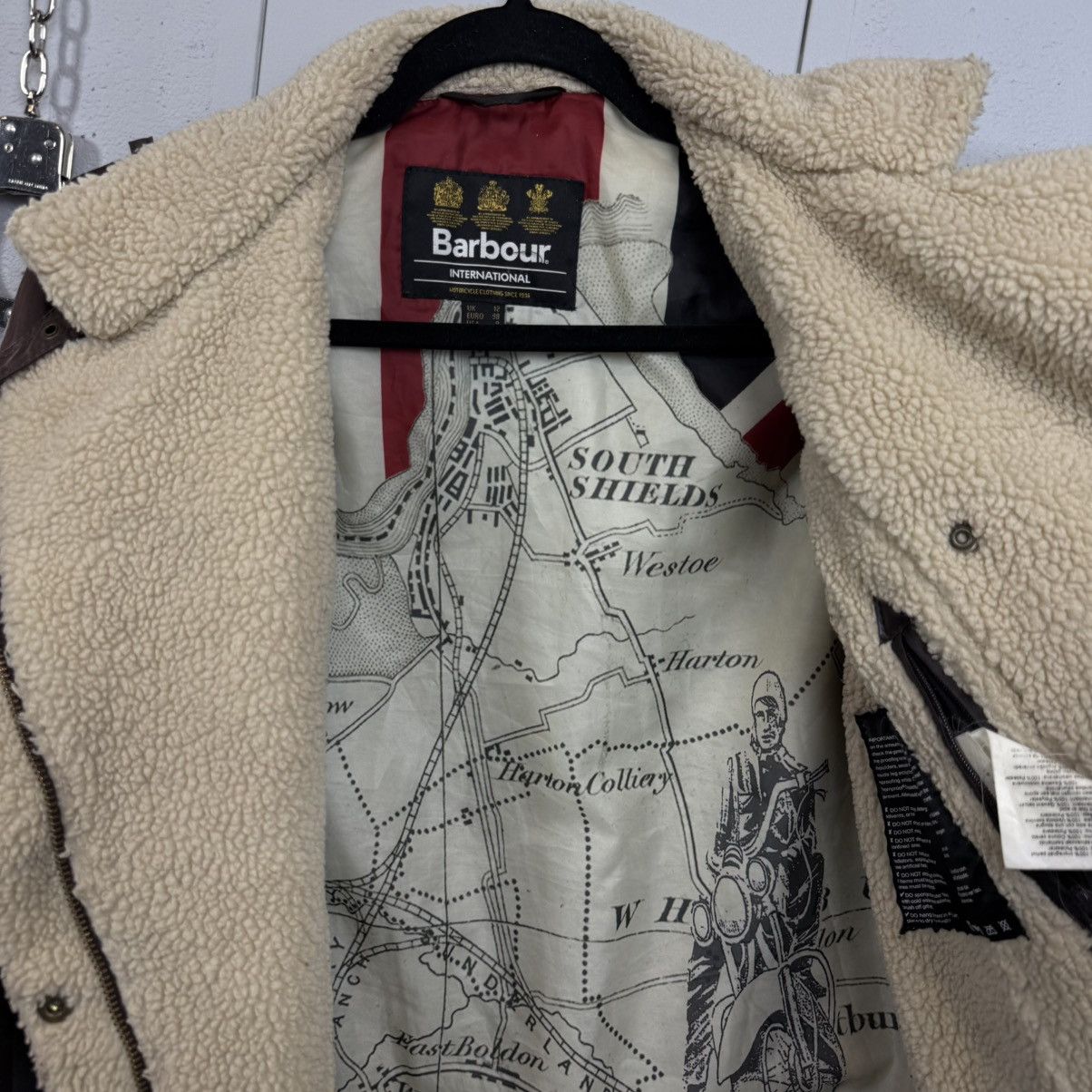 Barbour Vintage Barbour Waxed Quilted Trench Coat Jacket Size XS / US 0-2 / IT 36-38 - 8 Thumbnail