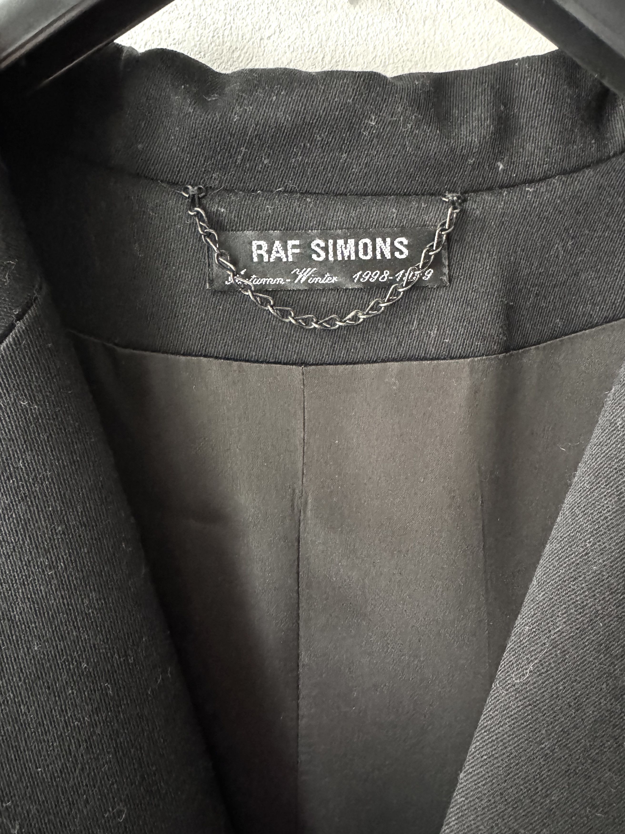 Raf Simons A/W 1998-1999 "Radioactivity" Long Coat SZ 52 Size US L / EU 52-54 / 3 - 7 Thumbnail