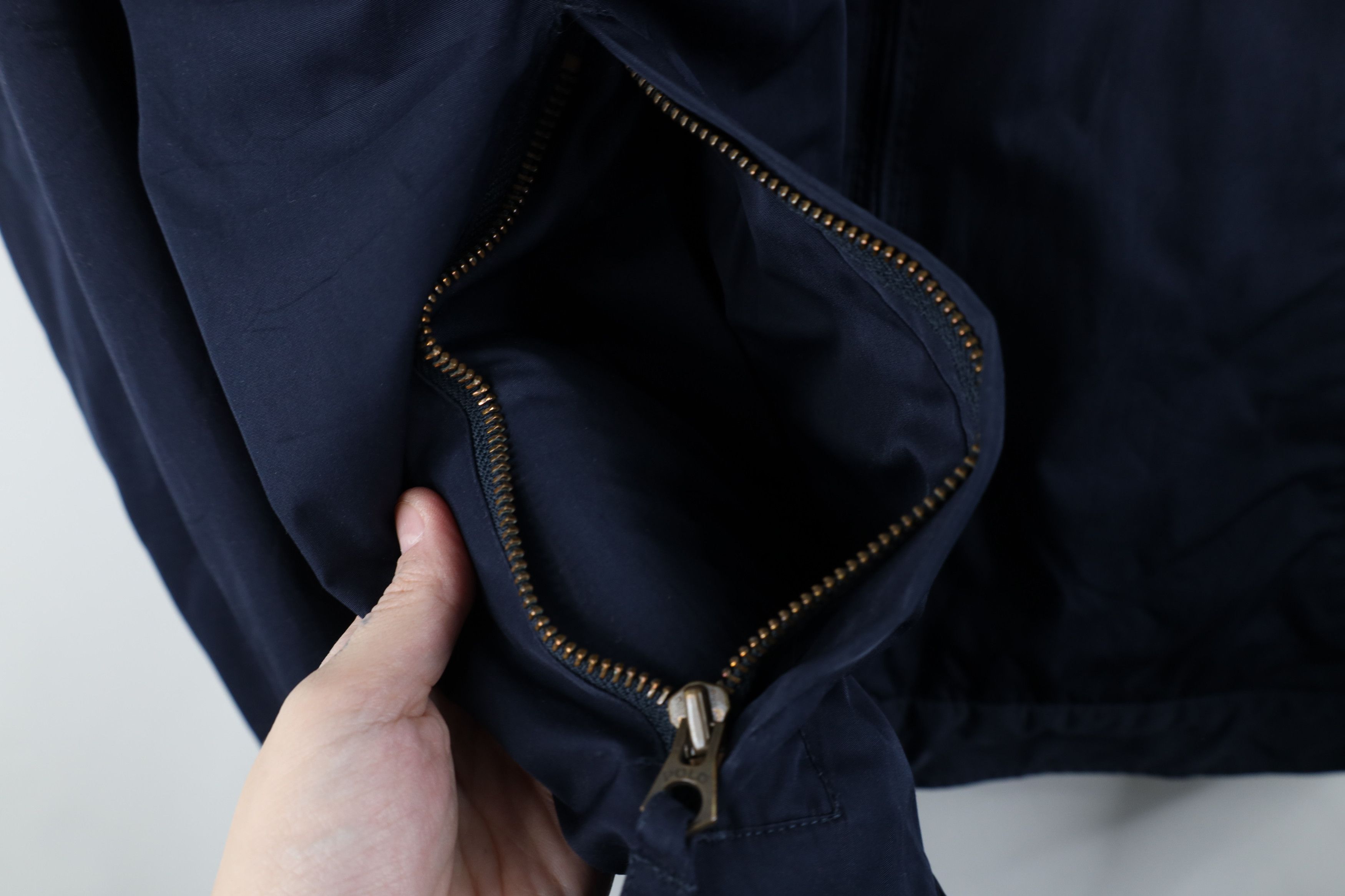 Ralph Lauren × Vintage Vintage 90s Ralph Lauren Lined Hooded Windbreaker Jacket Size US L / EU 52-54 / 3 - 6 Thumbnail