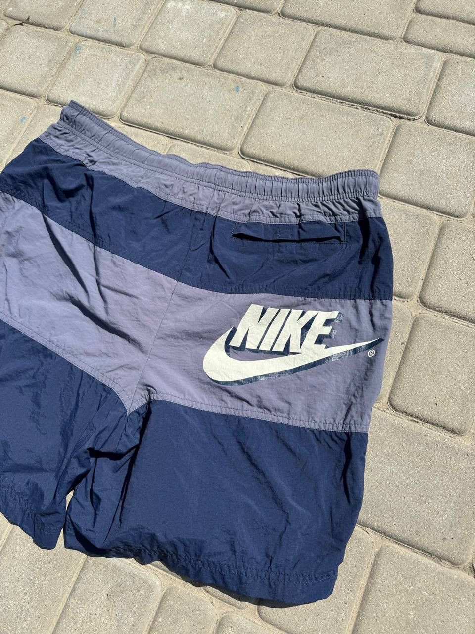 Nike 90s 00s Vintage Shorts Neylon Y2K Size US 33 - 8 Thumbnail