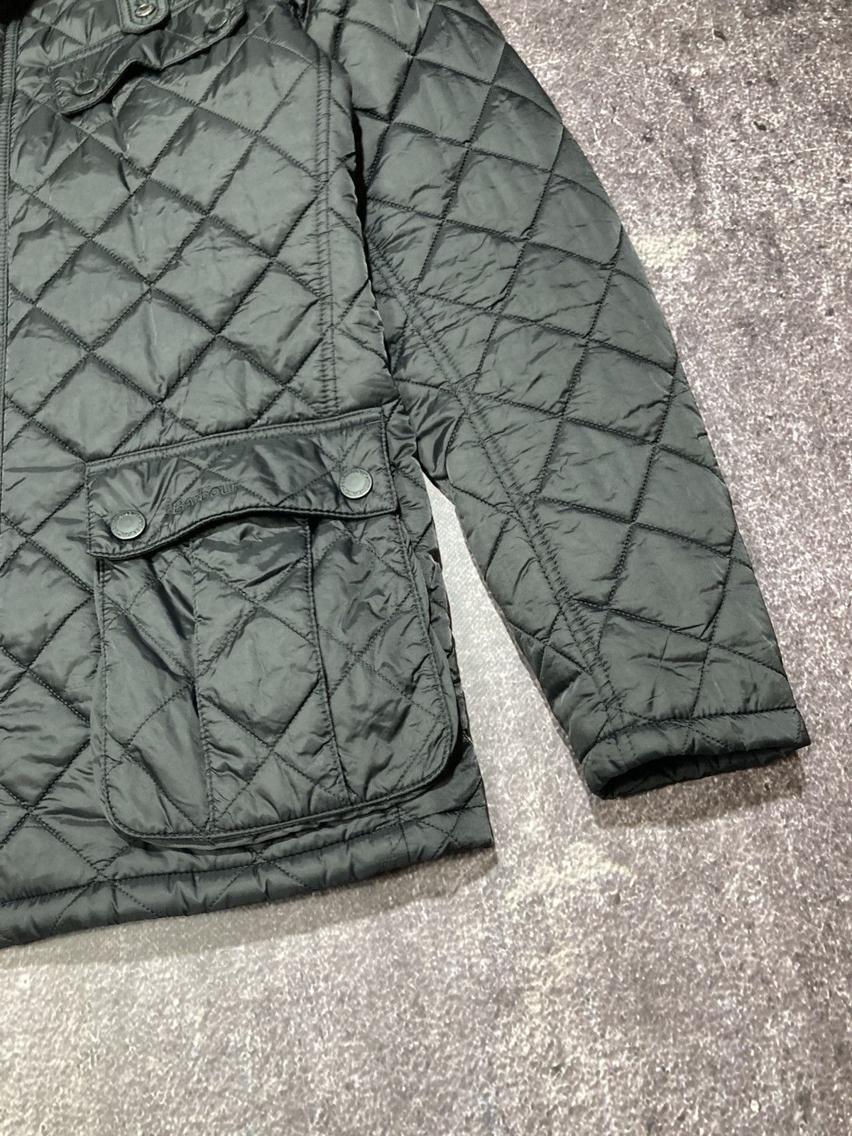 Barbour BARBOUR International Quilted Jacket Windsheild Motorcycle Size US L / EU 52-54 / 3 - 3 Thumbnail