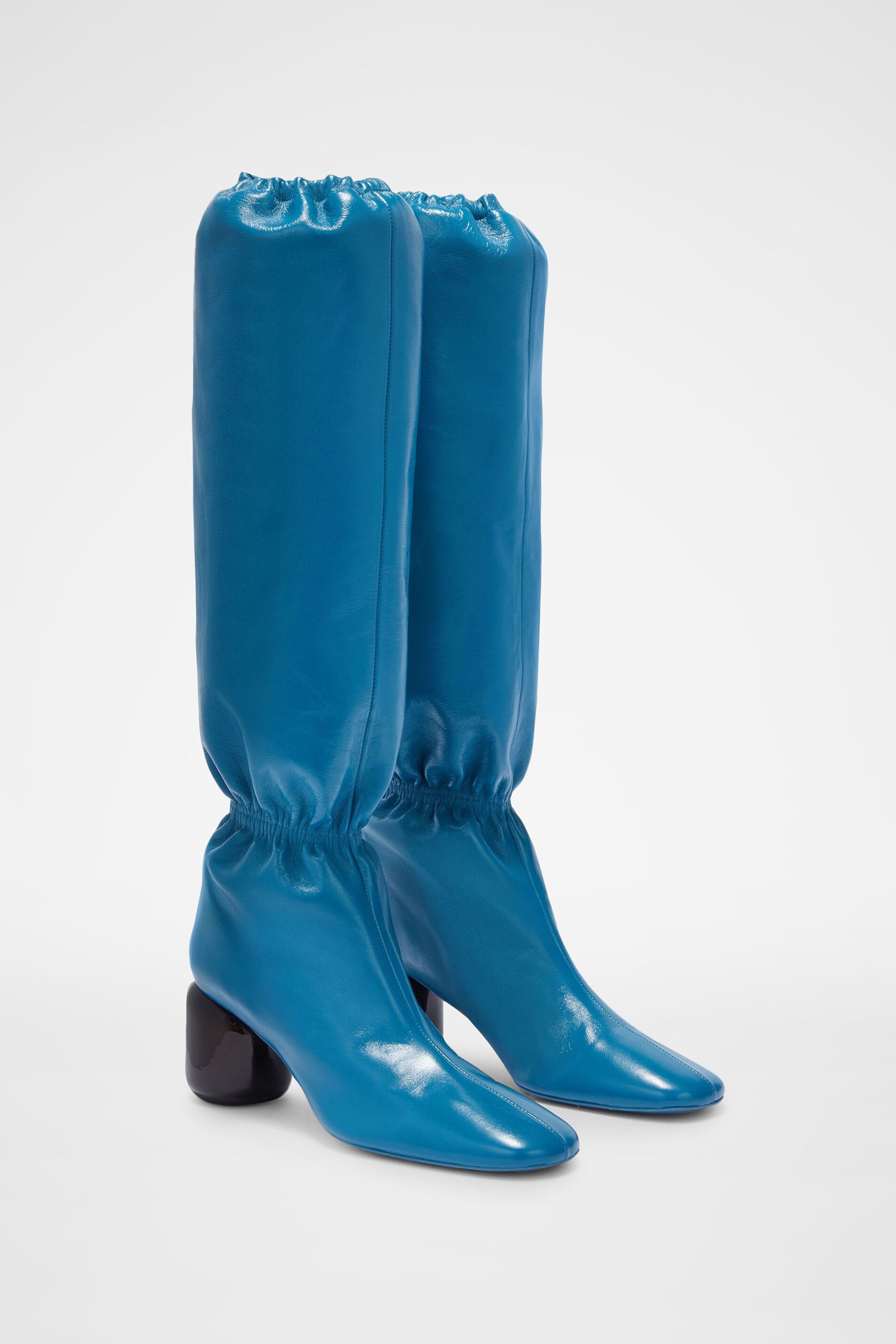 Jil Sander o1y1025 Boots in Azure Size US 8 / IT 38 - 2 Thumbnail