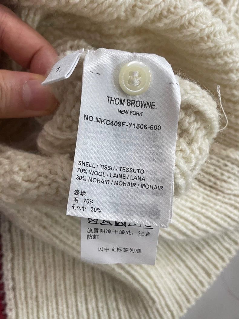 Thom Browne Thom Browne Wool horse hair sweater Size US S / EU 44-46 / 1 - 6 Thumbnail