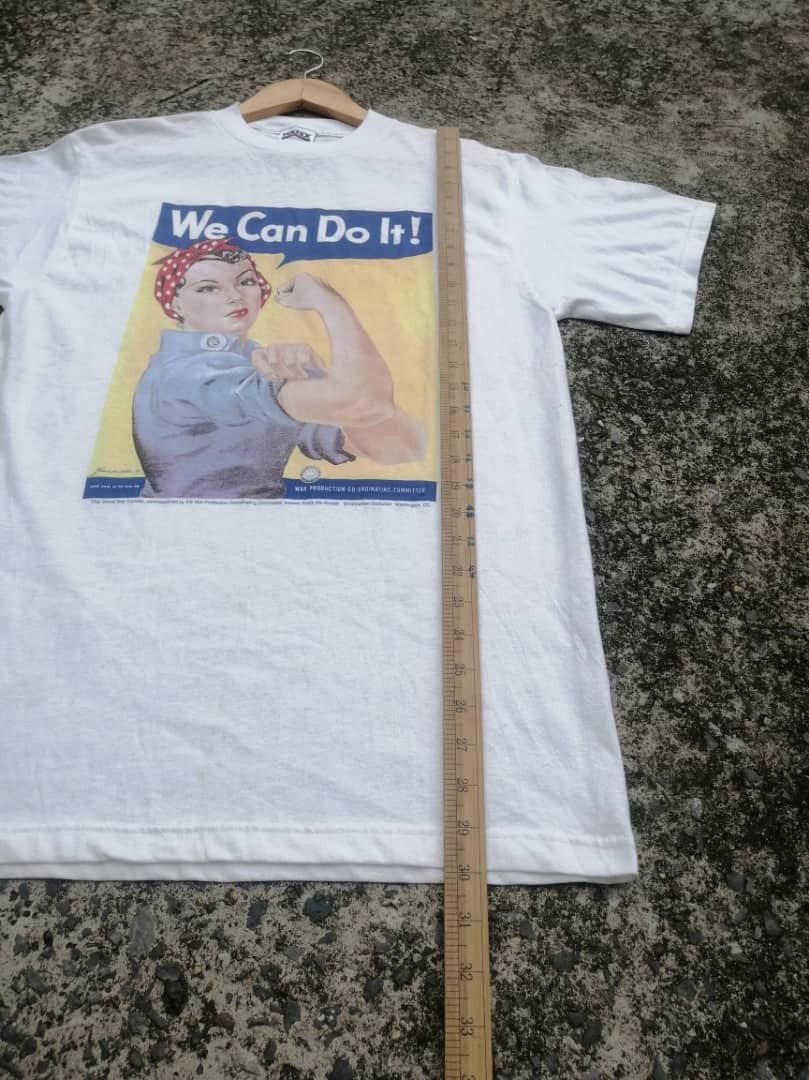 Tultex × Vintage Vintage The World War II " We Can Do It" Poster Tee Size US M / EU 48-50 / 2 - 4 Thumbnail