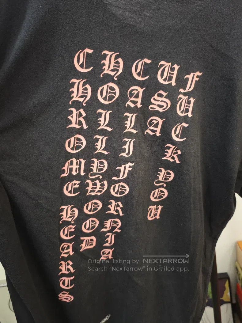 Chrome Hearts CHROME HEARTS Size L Short-sleeved t-shirt clothes size l Size US L / EU 52-54 / 3 - 6 Thumbnail