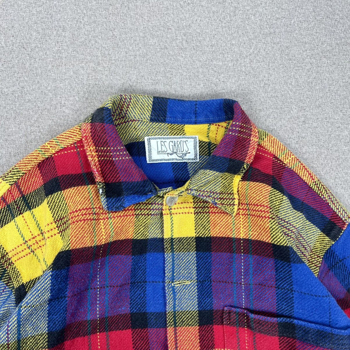 Flannel VINTAGE CROPPED FLANNEL SHIRT DISTRESSED BOXY Size US S / EU 44-46 / 1 - 5 Thumbnail