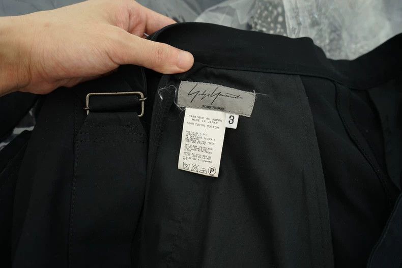 Yohji Yamamoto Yohji Yamamoto size 3 Straight-leg loose wide-leg pants Size US 30 / EU 46 - 7 Thumbnail