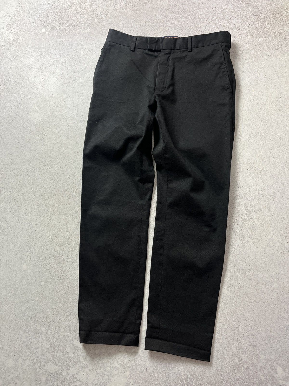 Louis Vuitton DDP Louis Vuitton Uniforms Cotton-Blend Pants Side Buckles Size US 30 / EU 46 - 1 Thumbnail