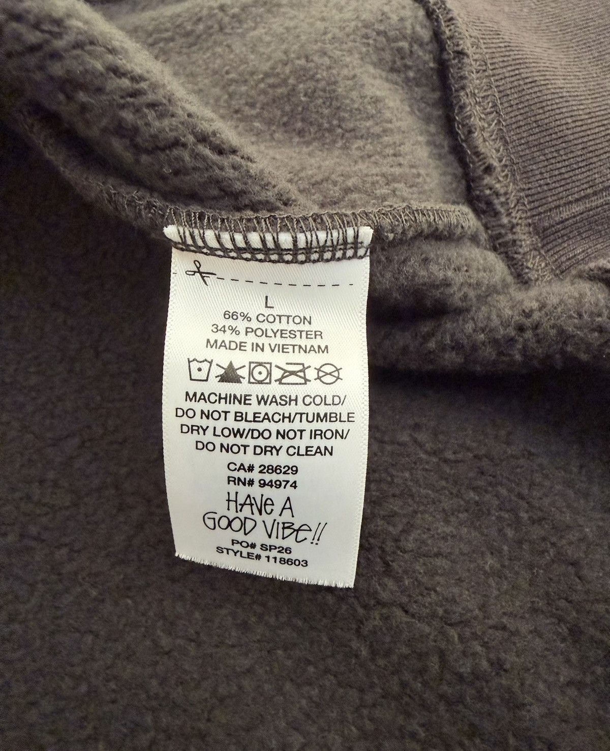 Stussy SS26 Stussy zip up hoodie Size US L / EU 52-54 / 3 - 10 Thumbnail