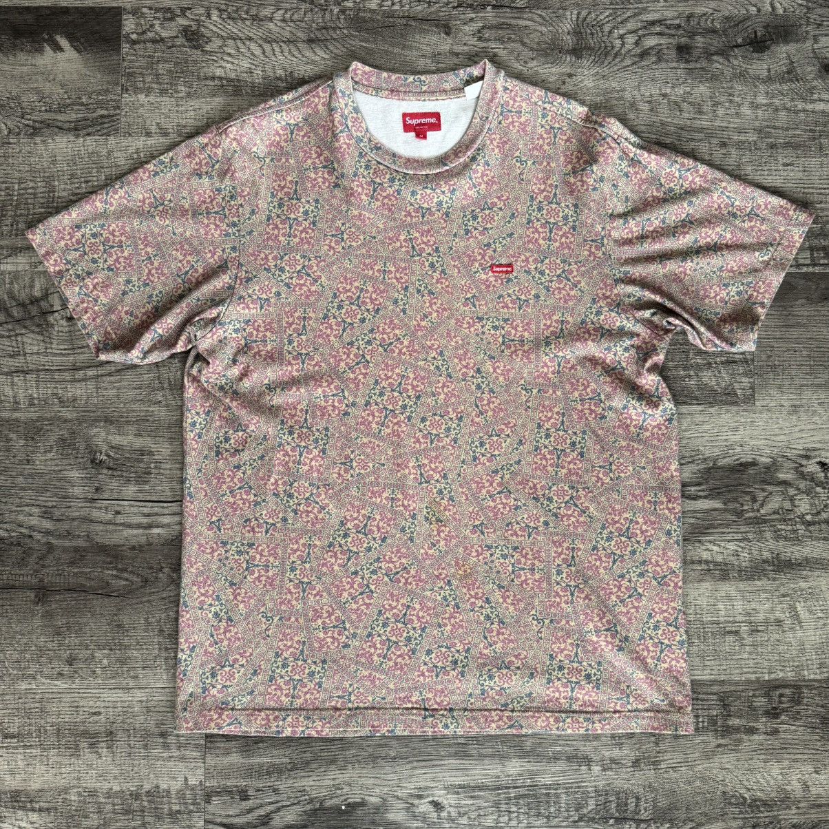 Supreme Khaki Floral Cards Tee Size US M / EU 48-50 / 2 - 1 Thumbnail